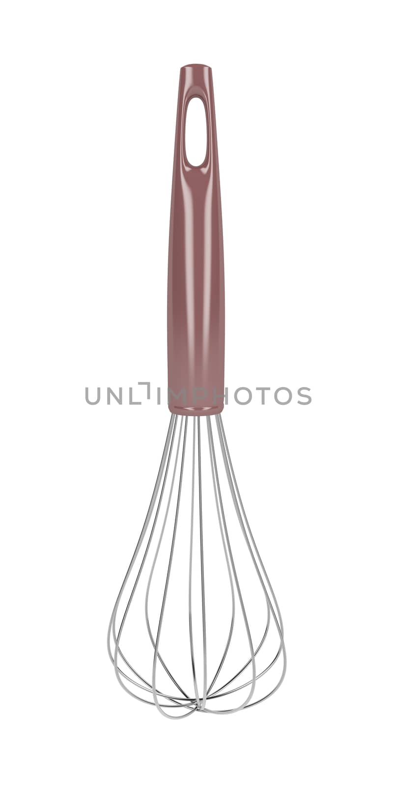 Whisk isolated on white background