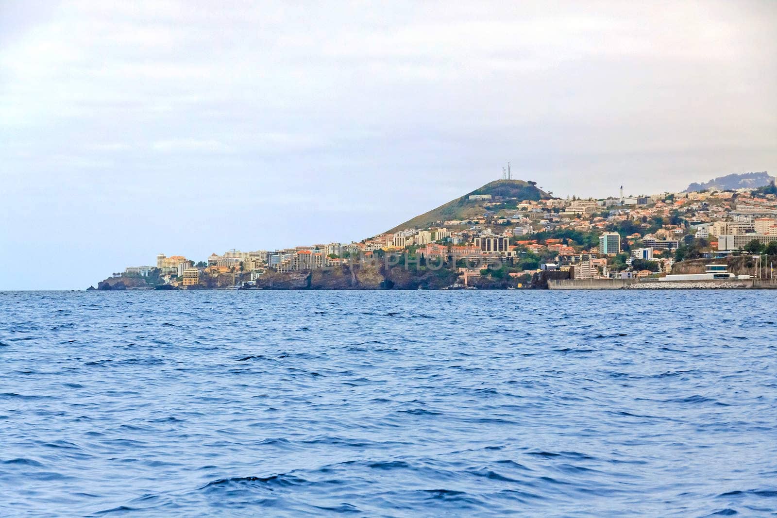 View of Funchal, district Sao Martinho, Island of Madeira, Portugal