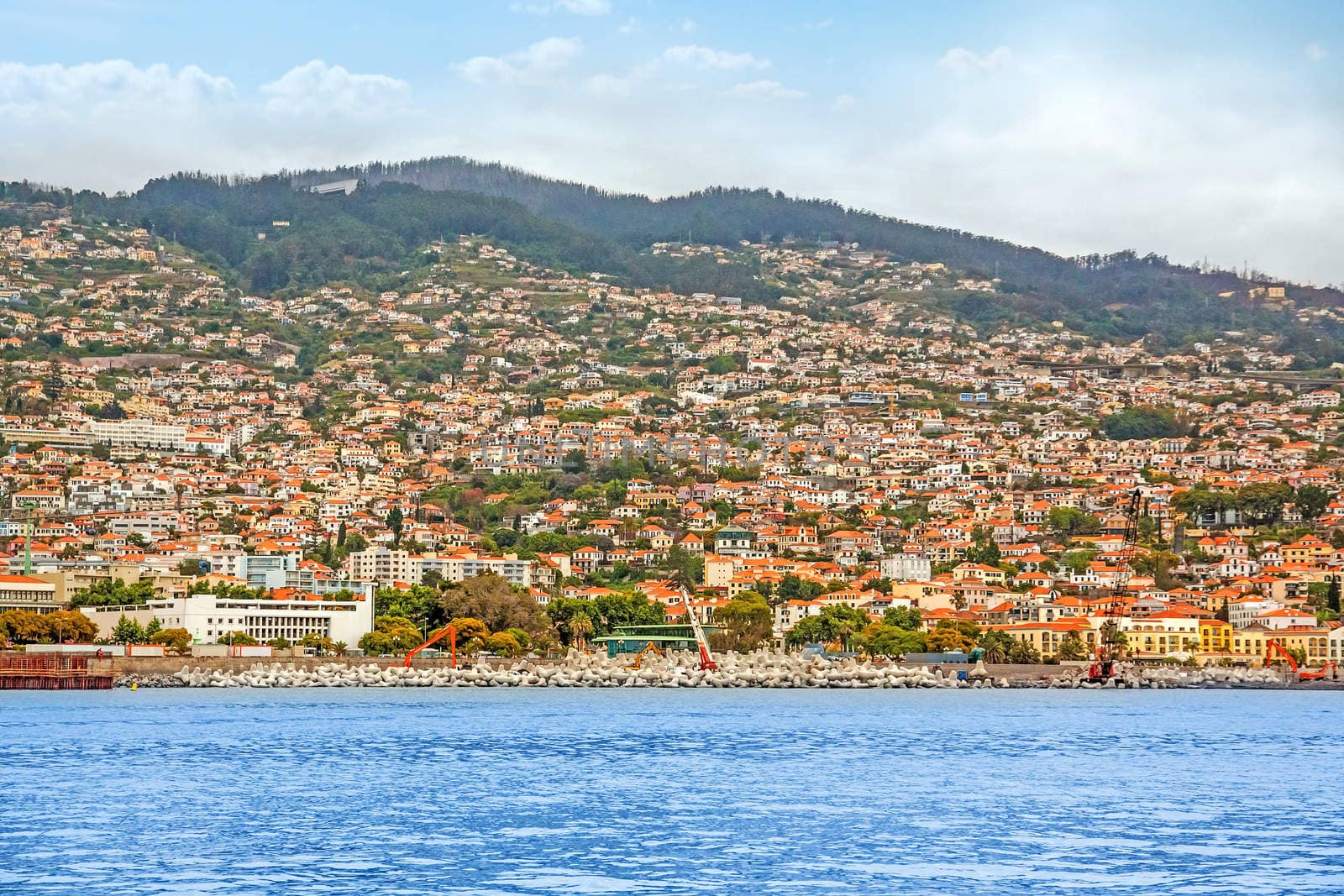 View of Funchal, Island of Madeira, Portugal