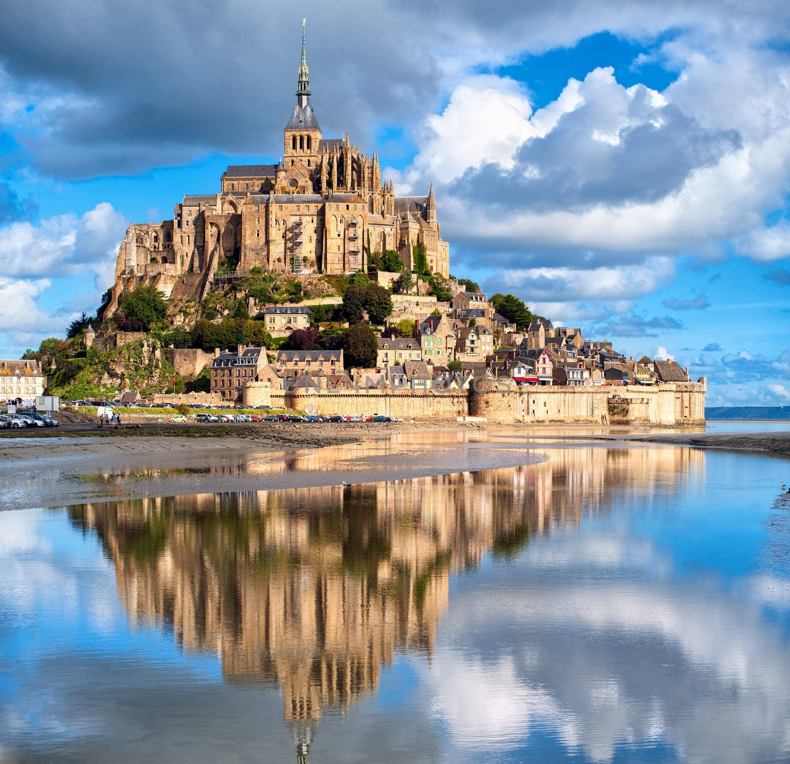 Mont Saint-Michel is one of France's most recognizable landmarks, listed on UNESCO list of World Heritage Sites.