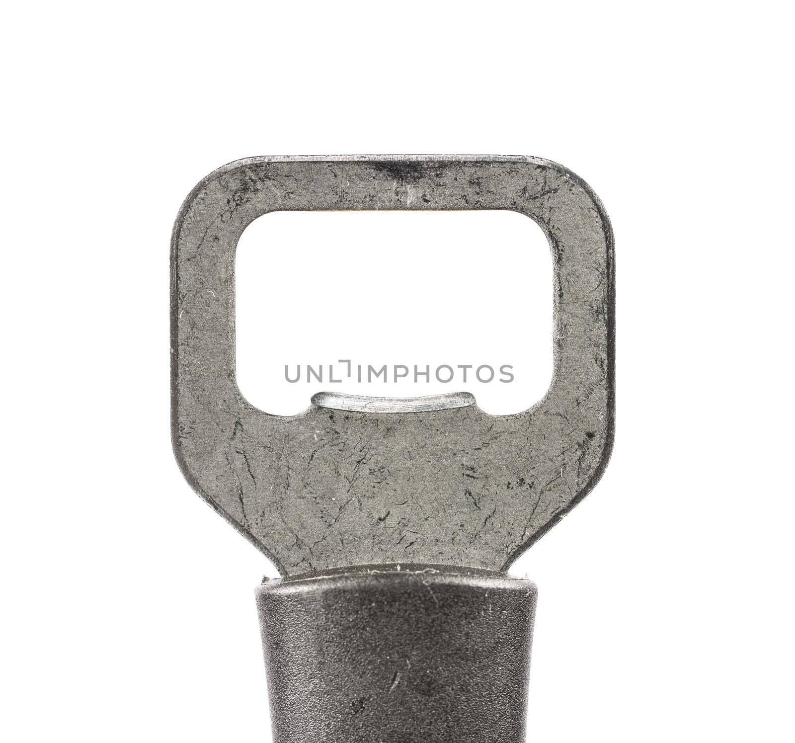 Bottle Opener Close Up on a white background.