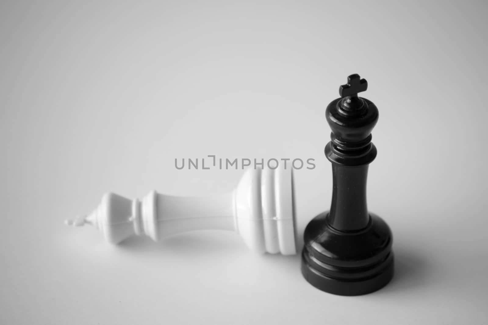 Checkmate in black and white by rmbarricarte