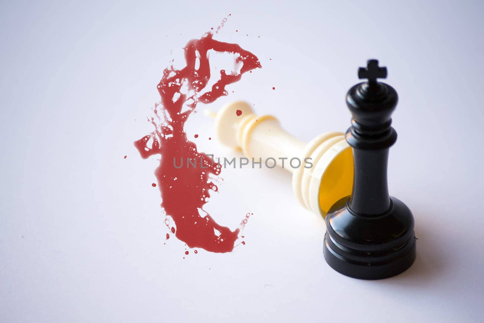 Blood on a chess game by rmbarricarte