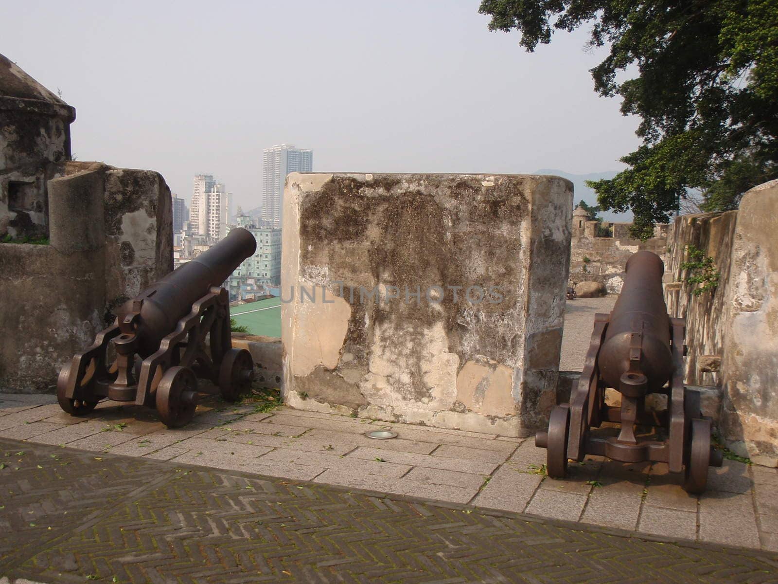 Monte fort in Macao
