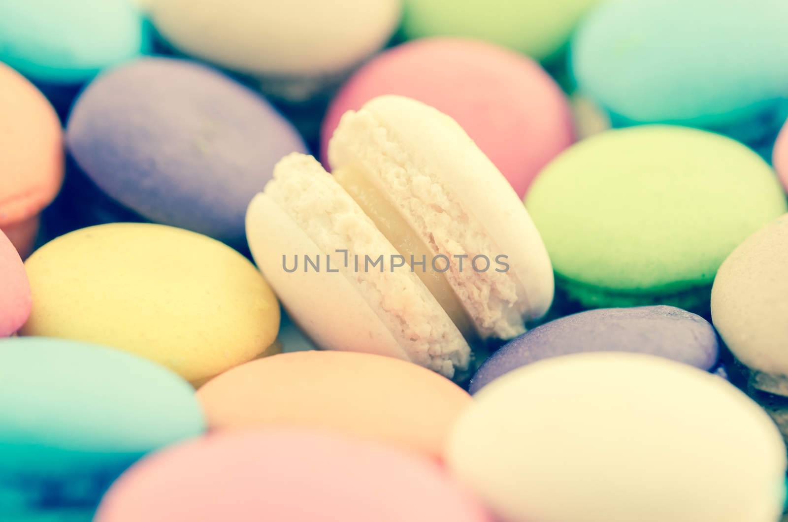 French macaroons. by Gamjai