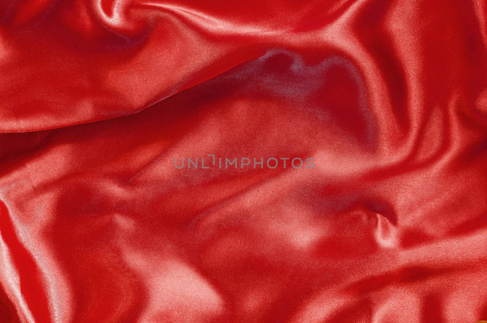 Smooth elegant red silk can use as background.