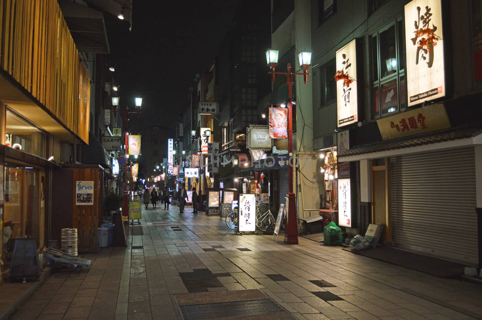 The scenery of Asakusa