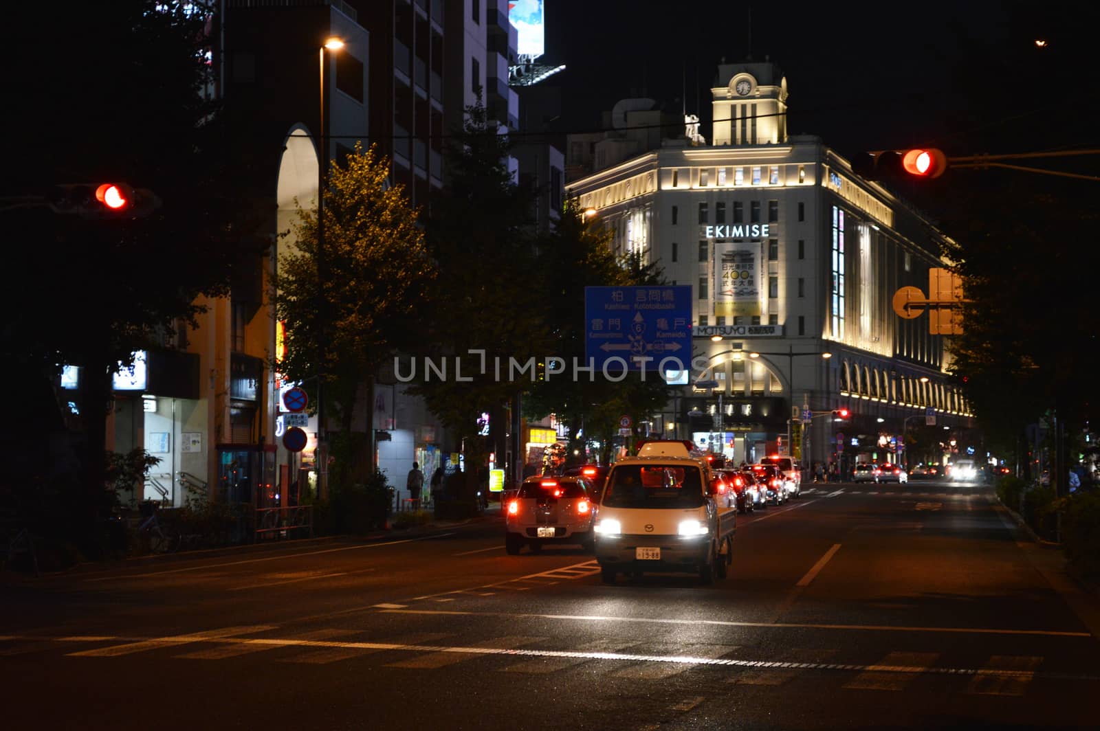 The scenery of Asakusa
