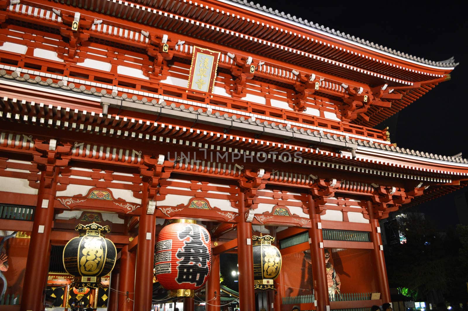 the image of Asakusa shrine