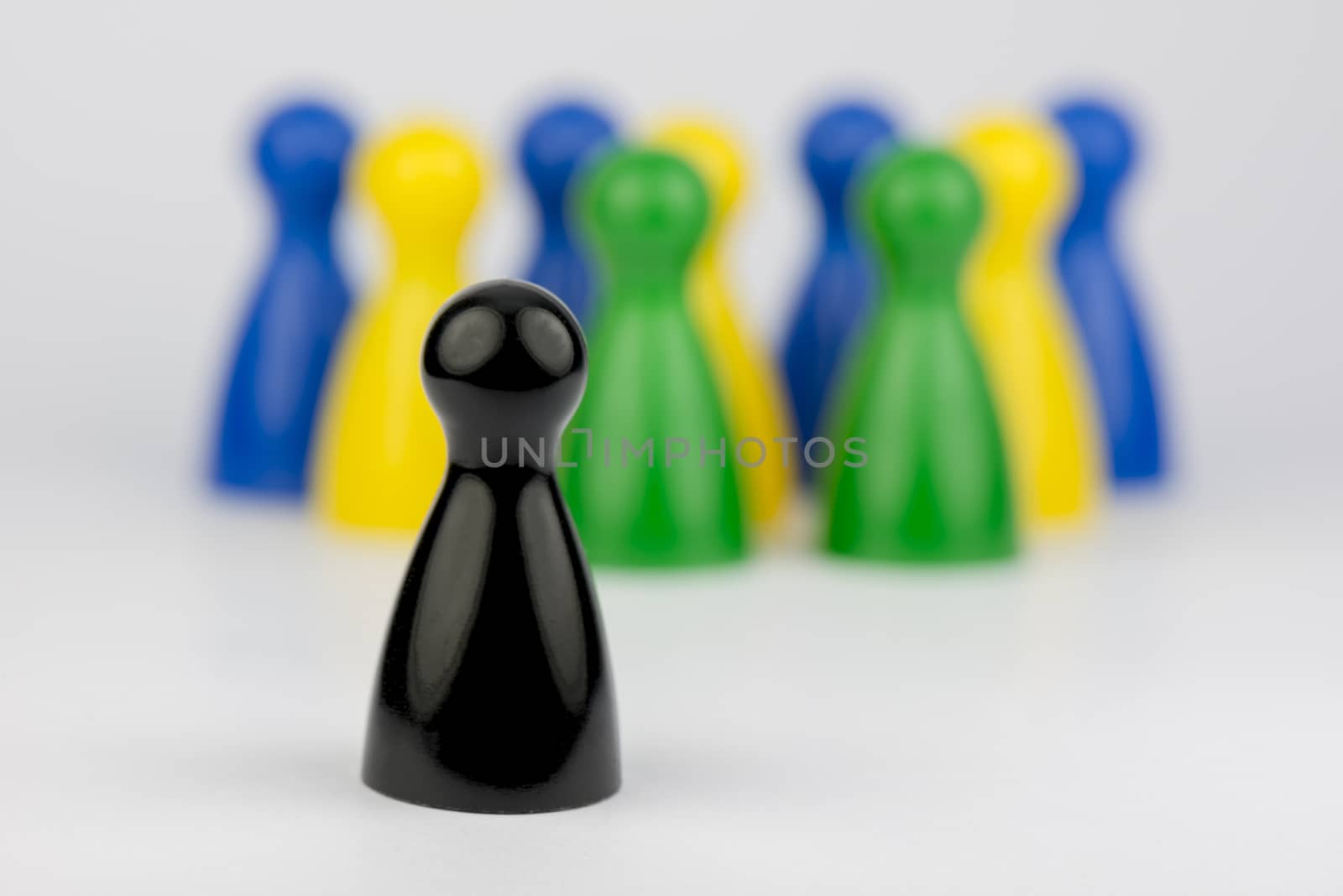 Conceptual game pawns
 by Tofotografie