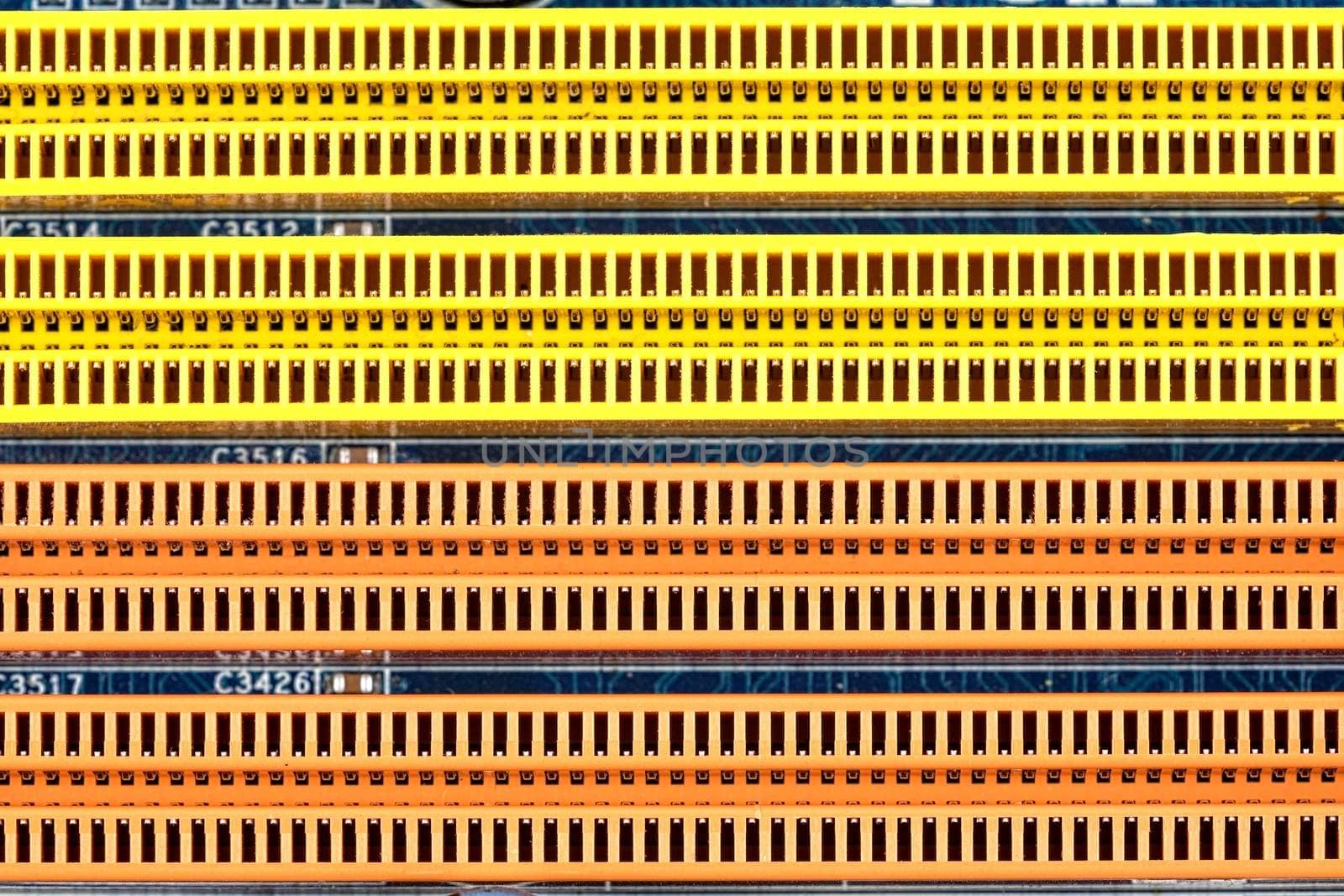 Memory slots, a background or texture