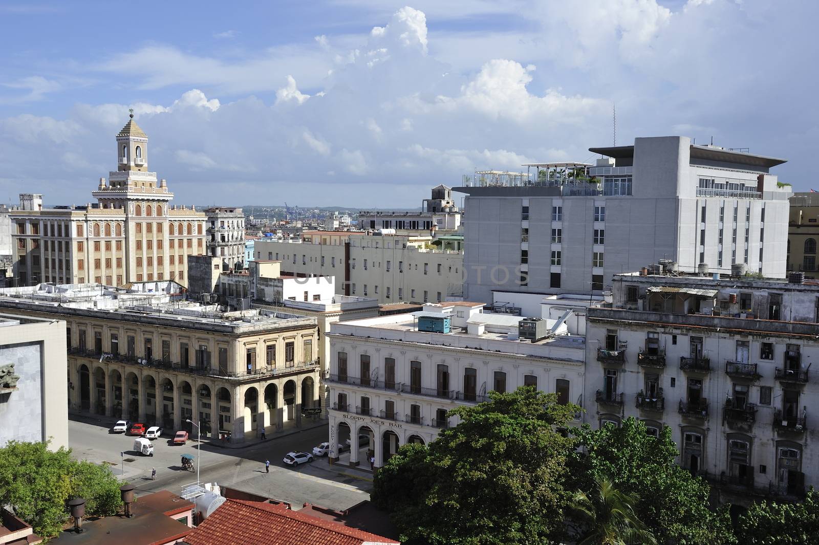 Havana city view from the roof tops. by kertis