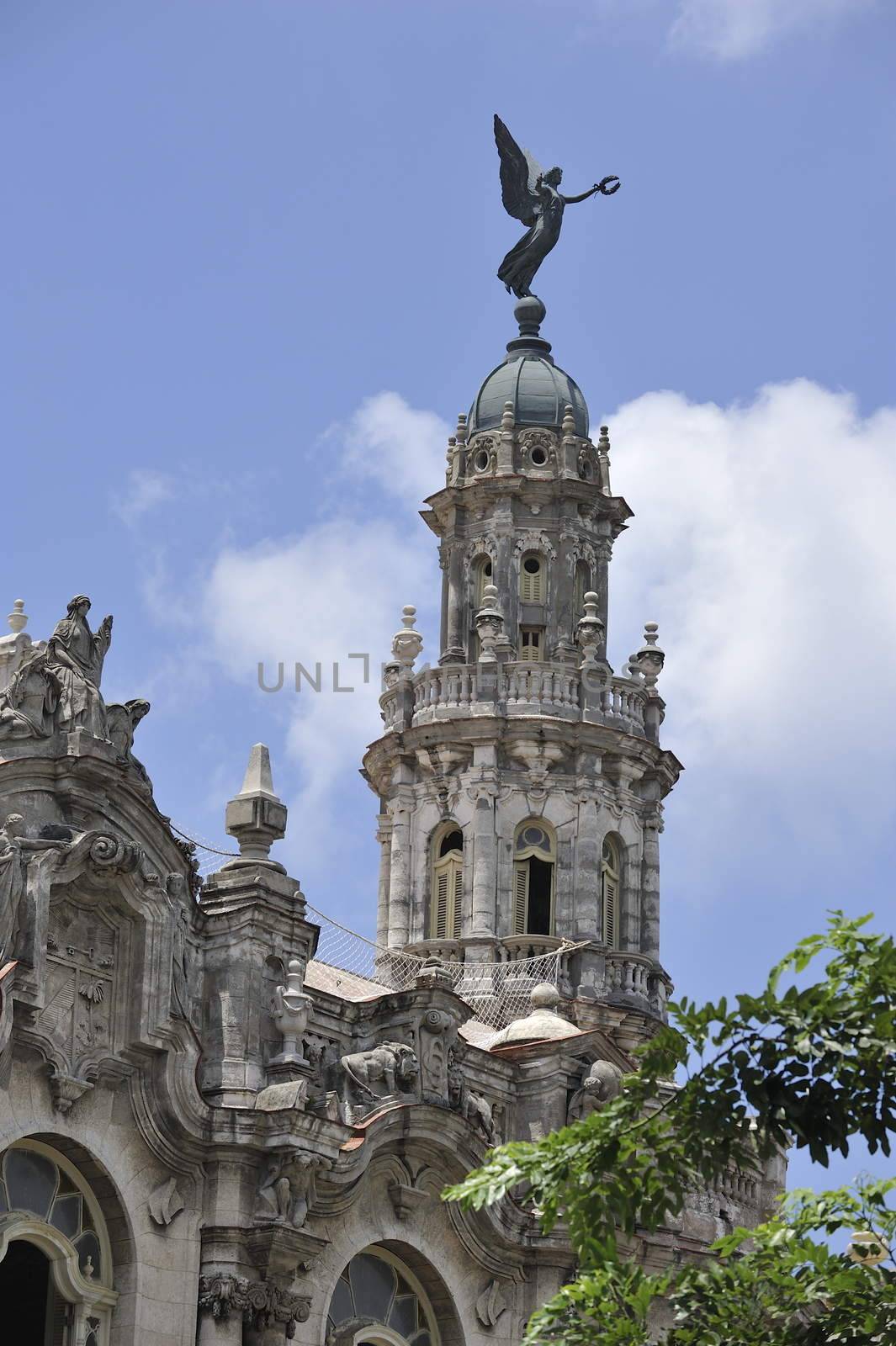 Old Havana architecture in Cuba. by kertis