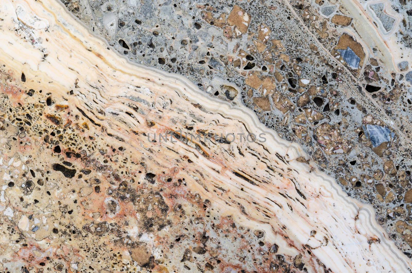 Yellow rock texture or background