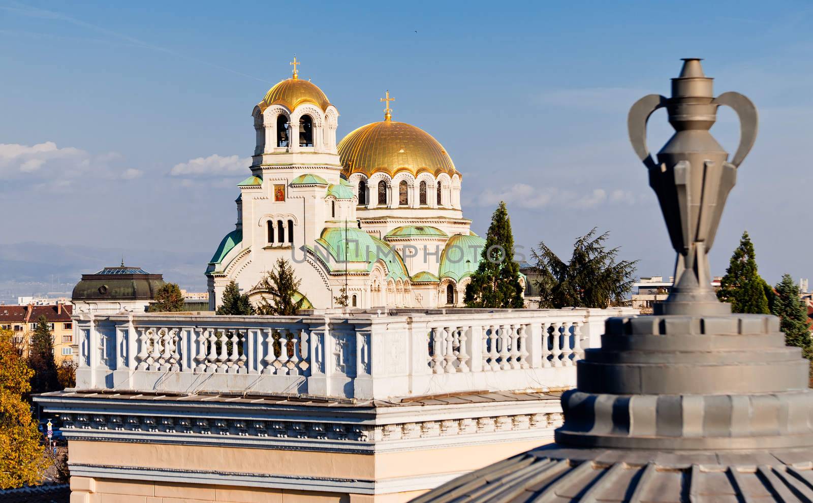 Sofia, St. Aleksander Newski catedral by vilevi