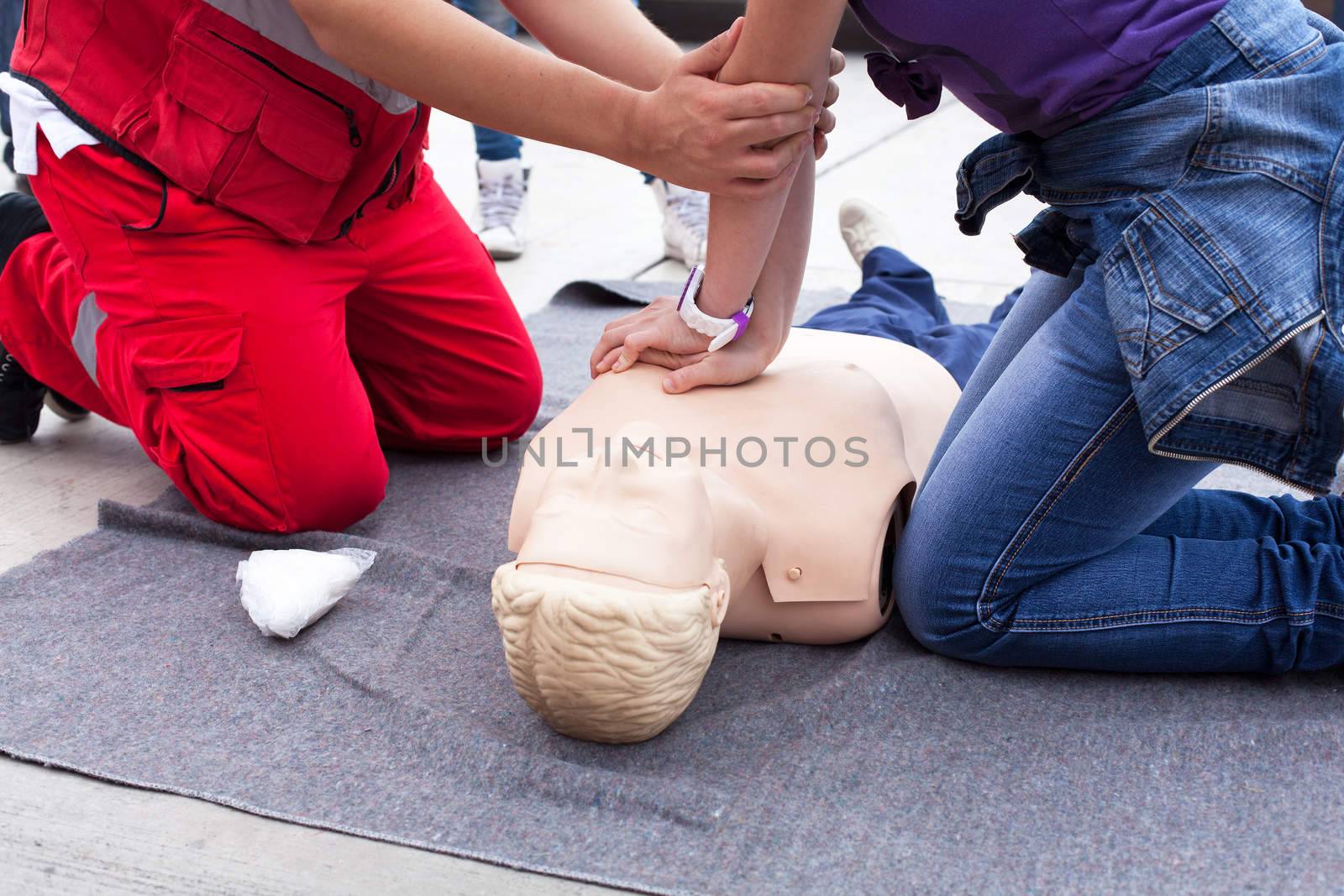 CPR. First aid. by wellphoto