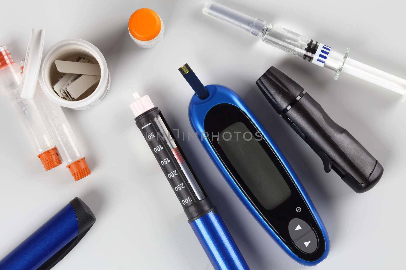 Diabetes equipment by alexkosev