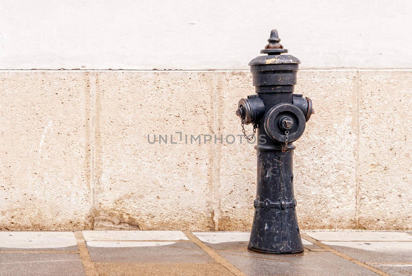 Fire hydrant vintage style in Vienna, Austria