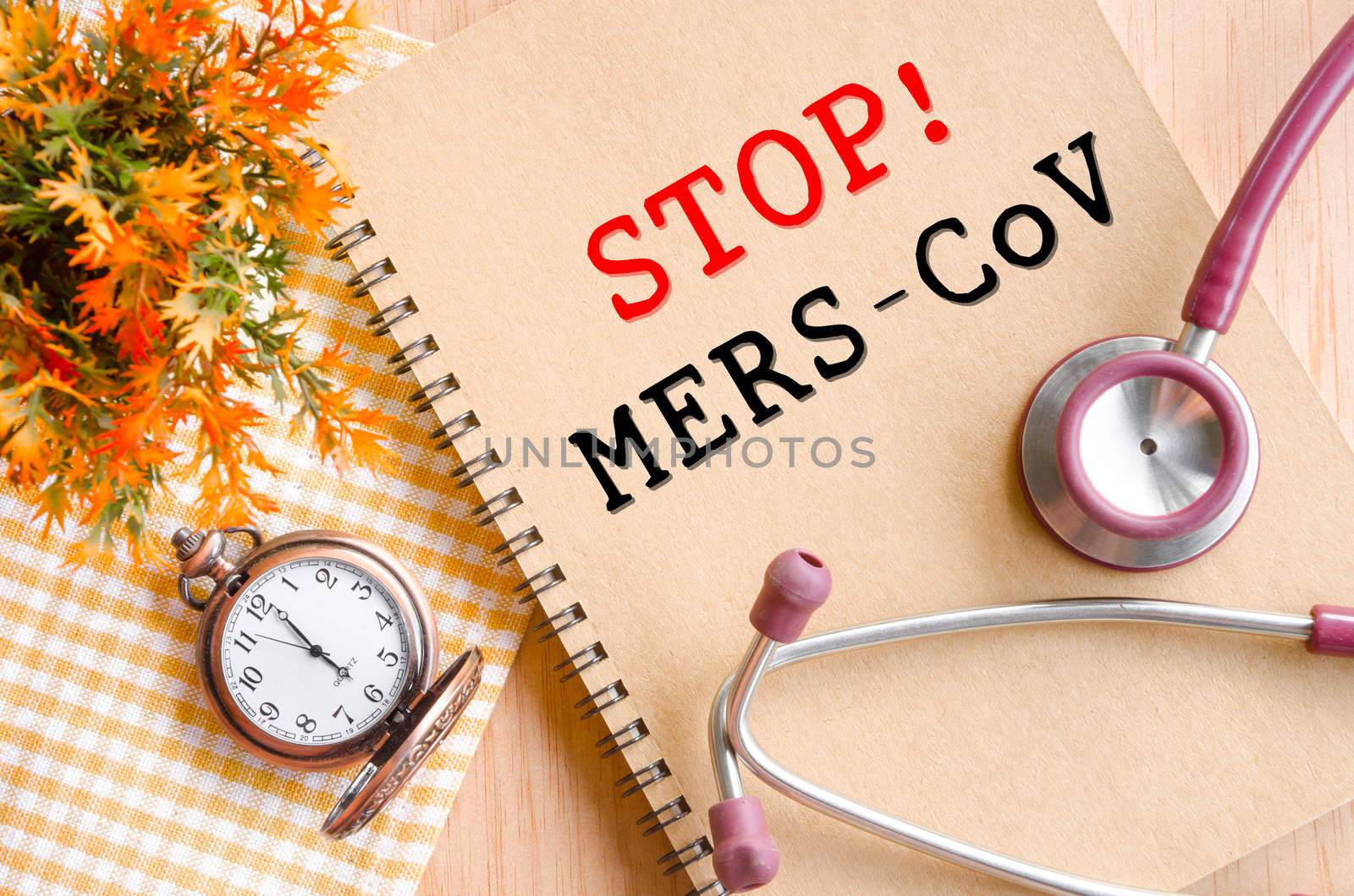 Stop MERS-COV. by Gamjai