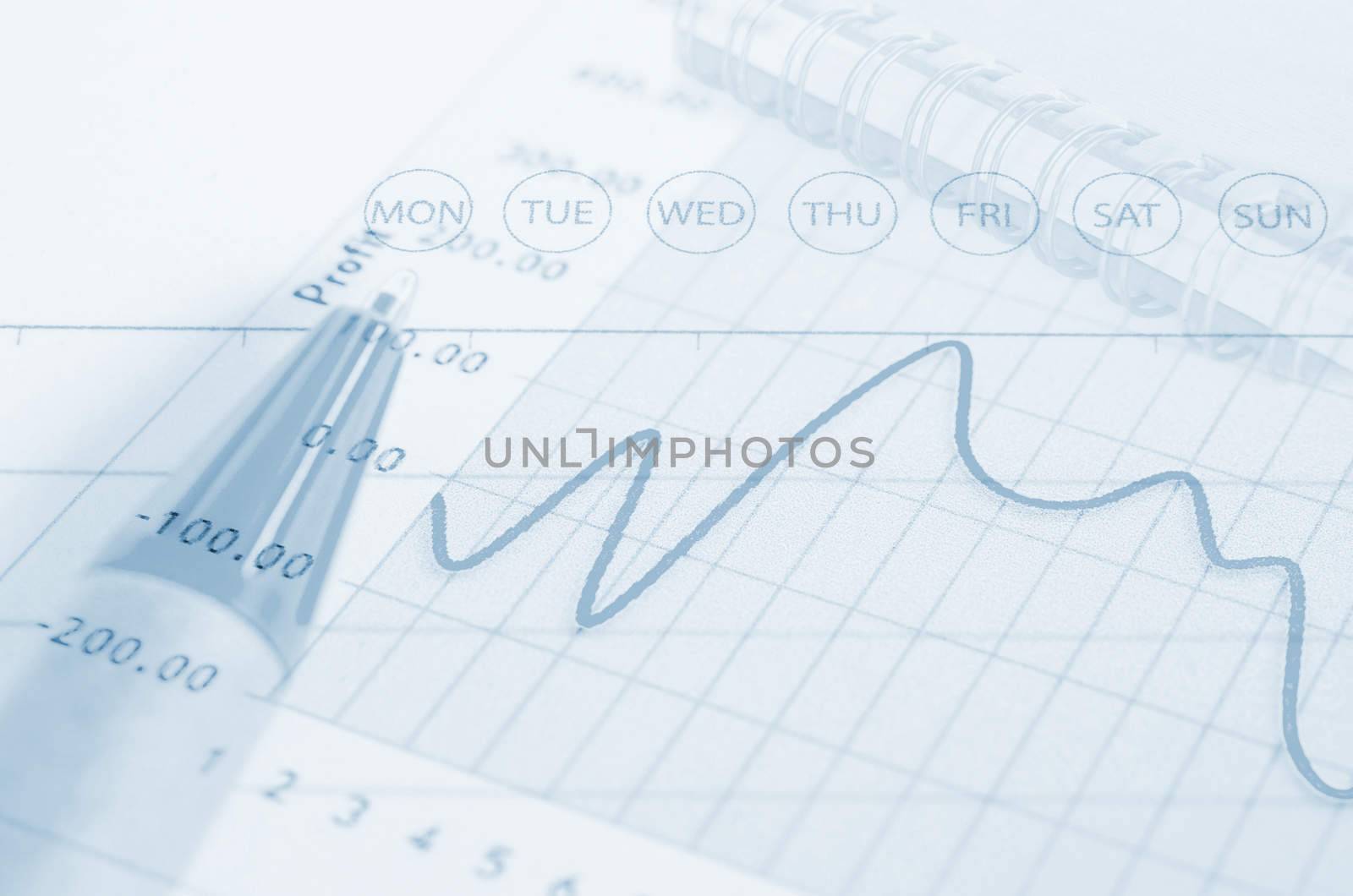 Business graph analysis report. Accounting