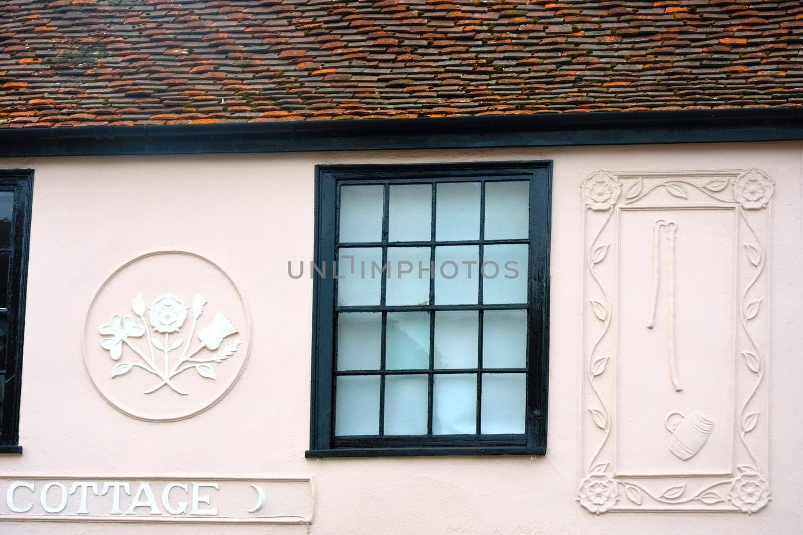 Traditional Cottage Pink Pargeting