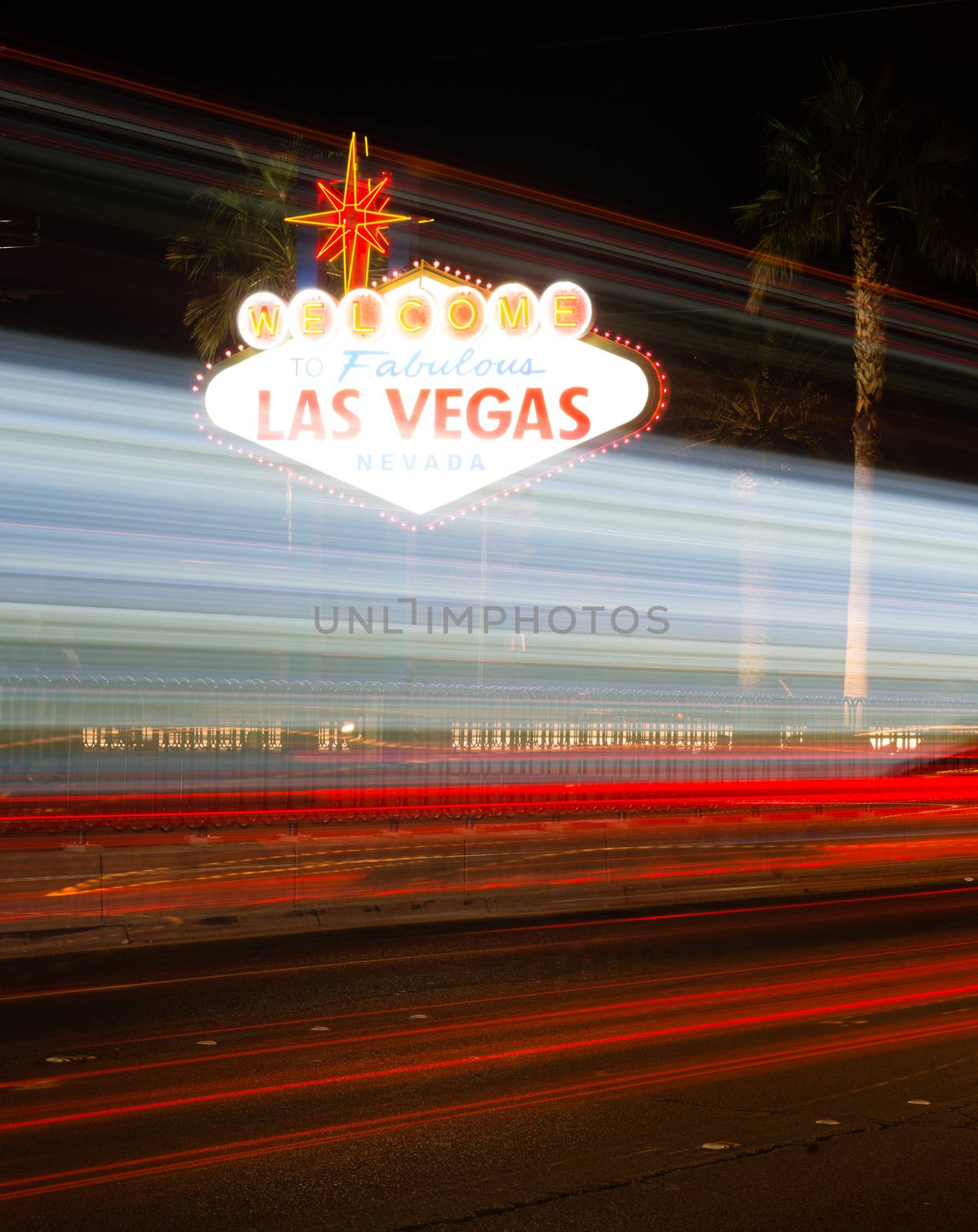 Welcome to Las Vegas Sign Boulevard Strip Roadside Attraction by ChrisBoswell
