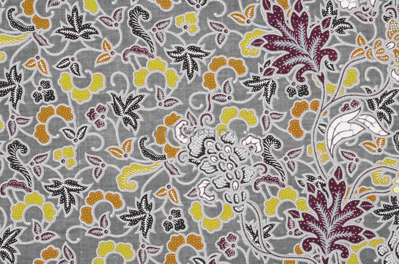 Background pattern made from traditional thai sarong pattern. by Gamjai
