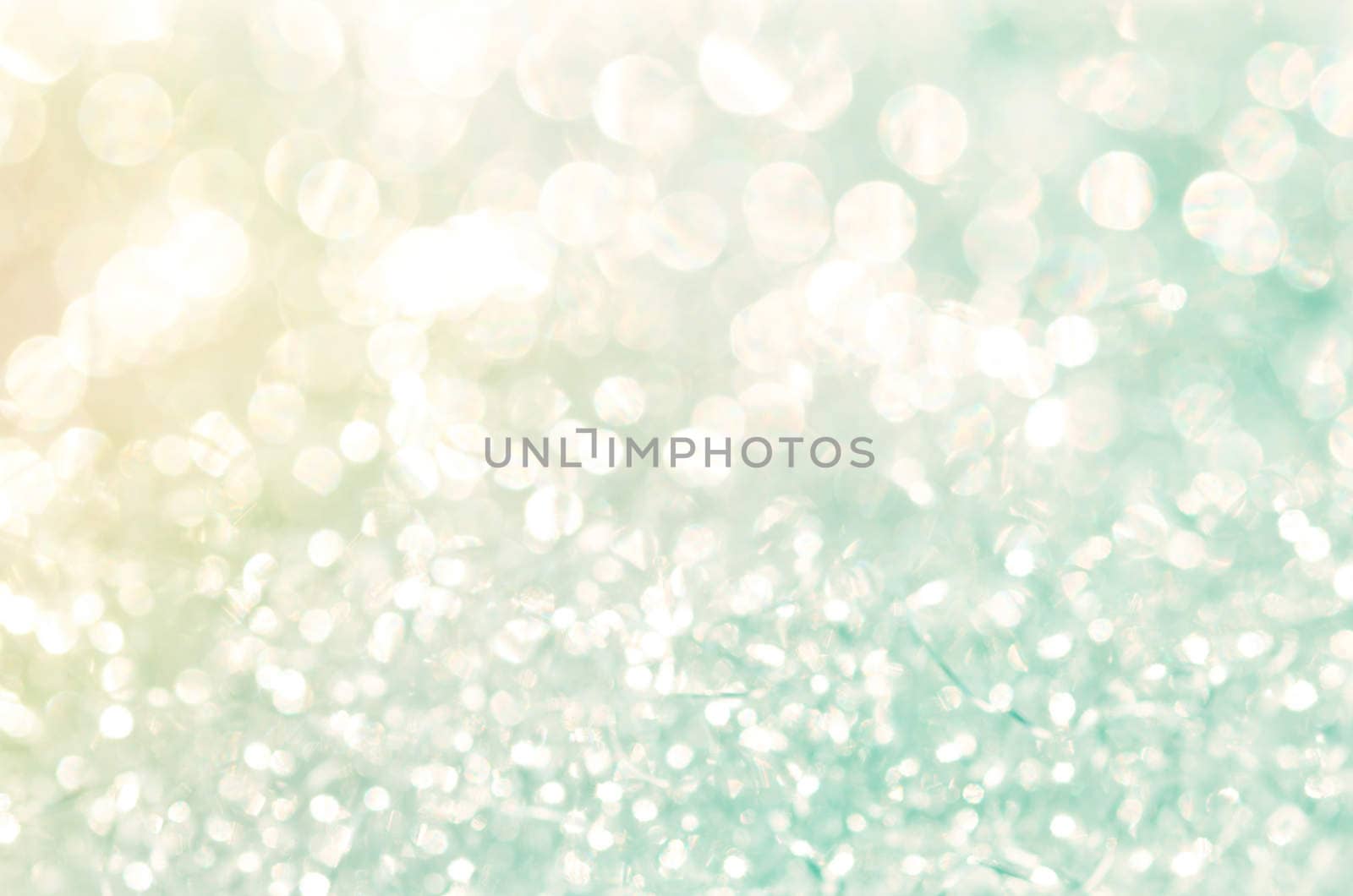 Blue glitter christmas abstract background by Gamjai