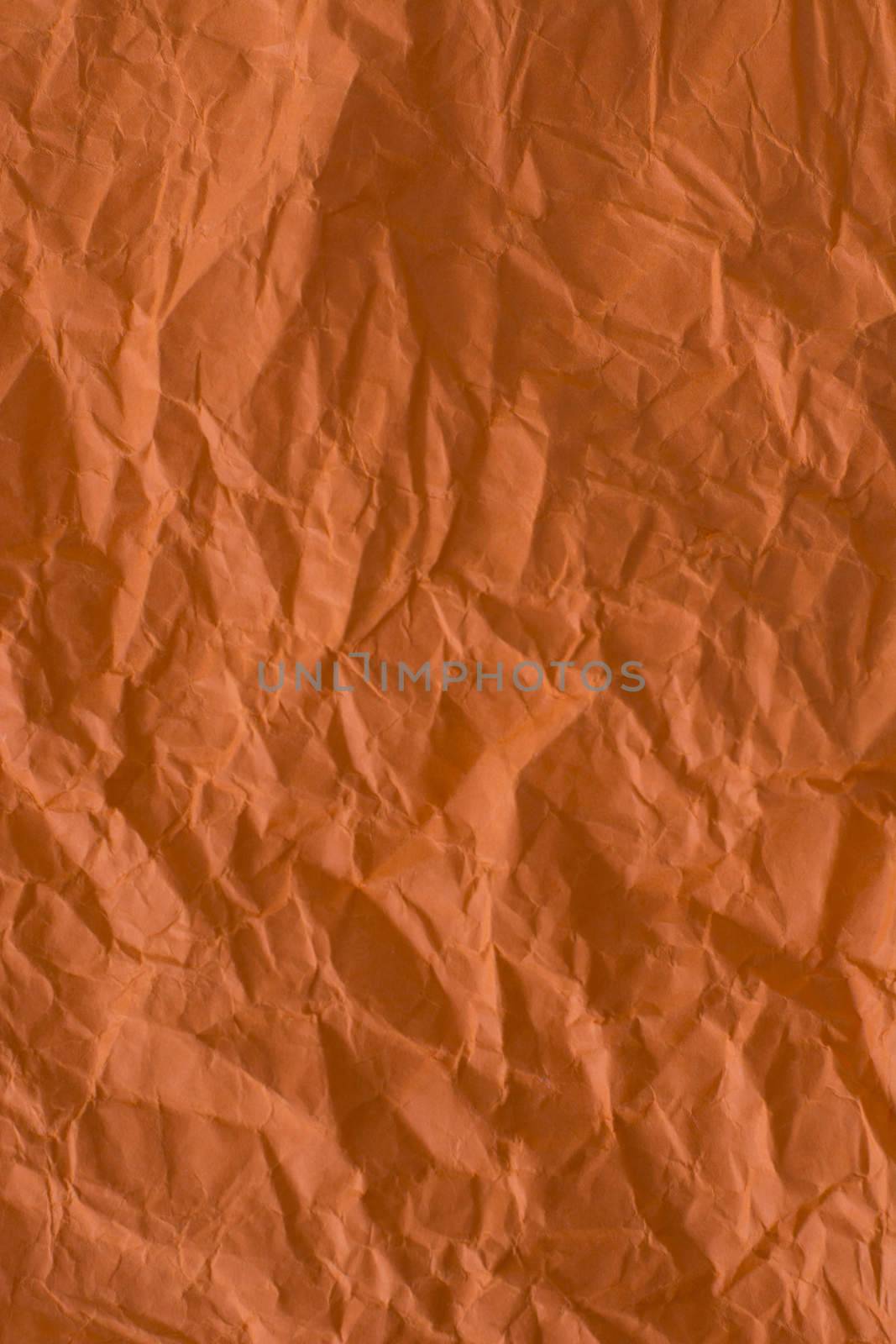 Orange paper abstract background in old vintage profile