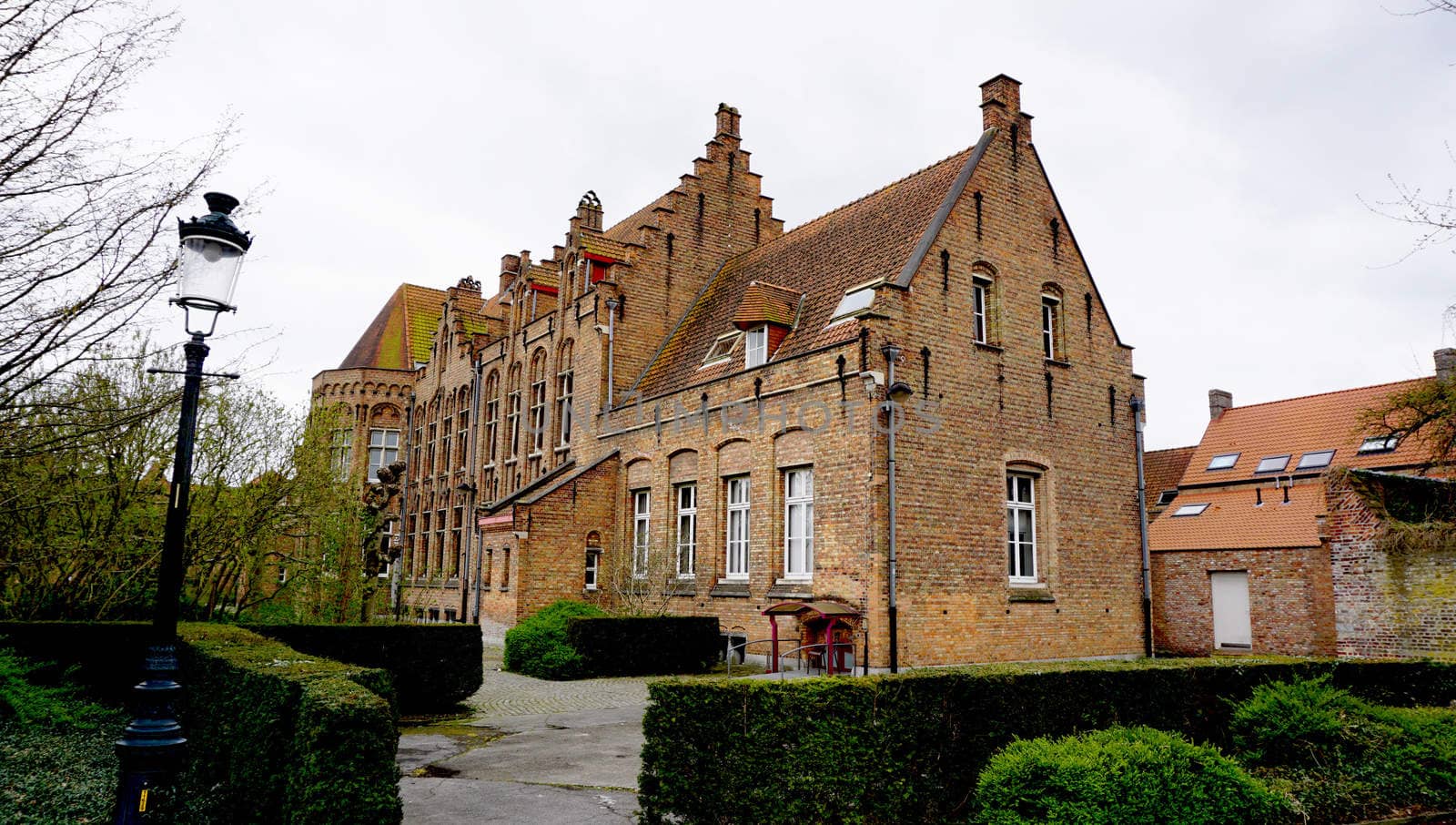 Historical building in Brugge Belgium