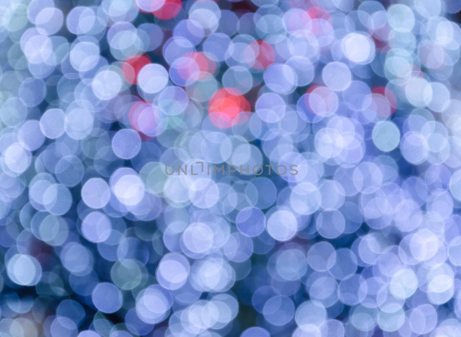 Abstract background with bokeh lights