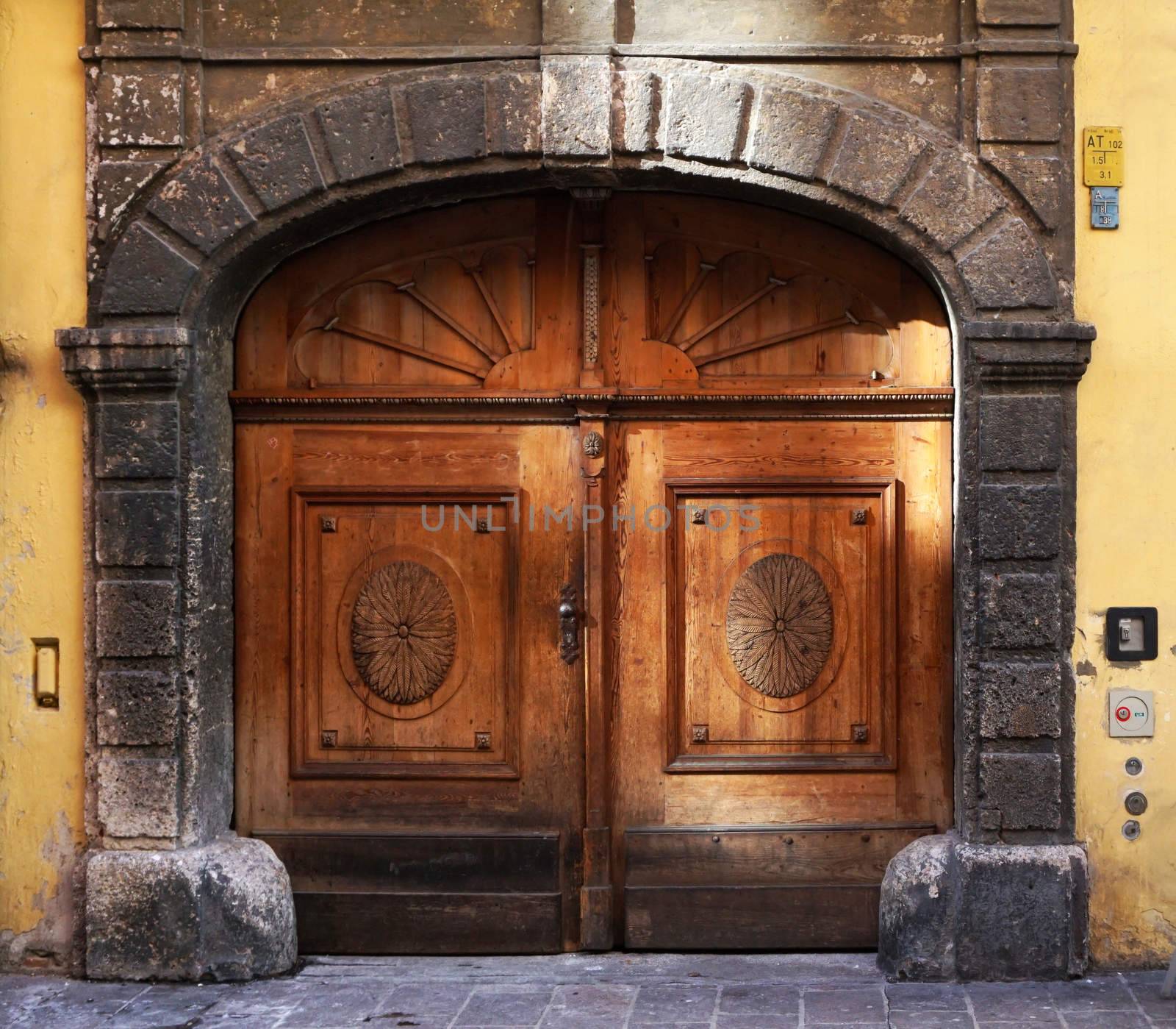 antiques door by polarbearstudio