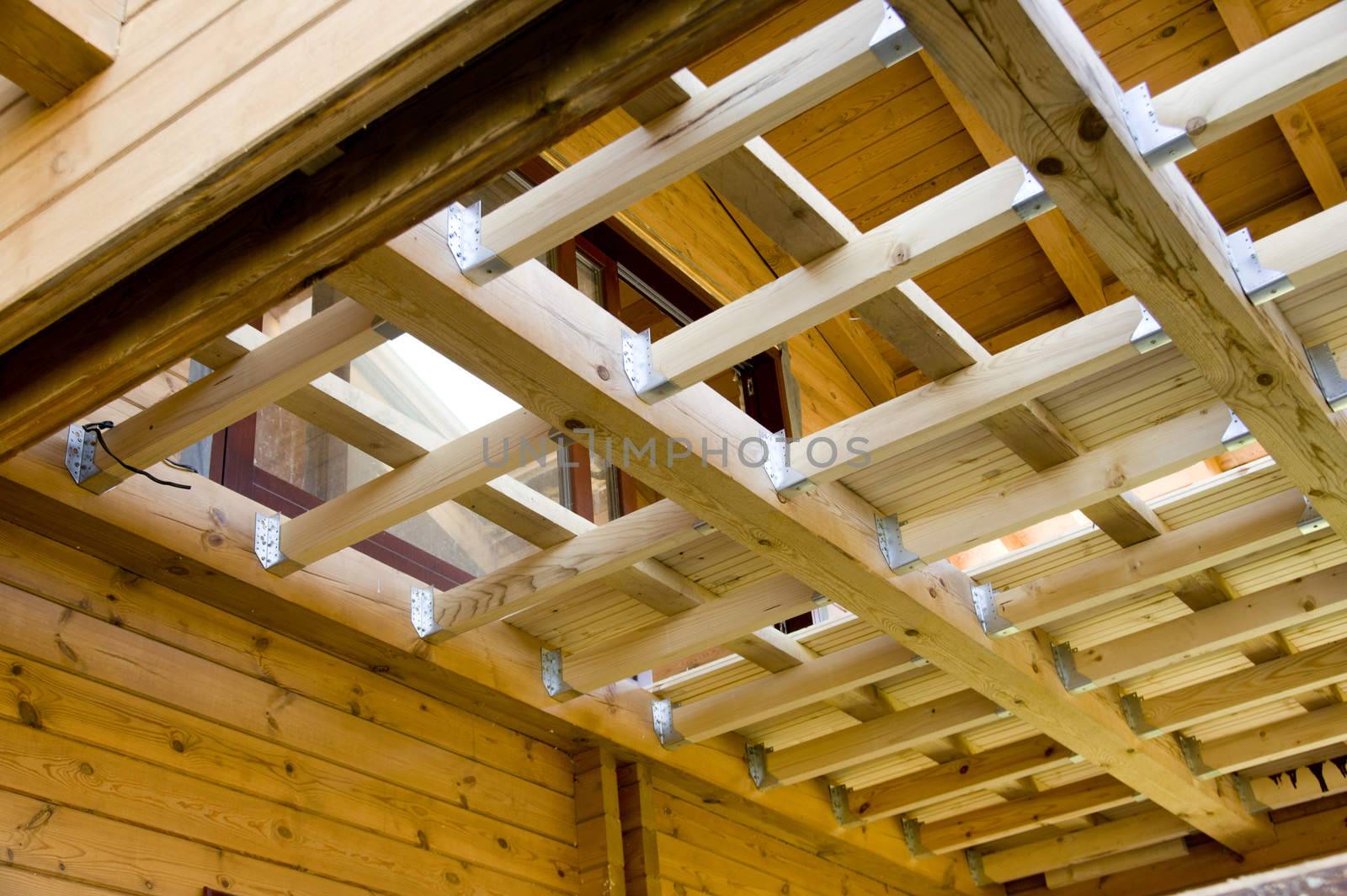 Wooden beams - very good material for construction