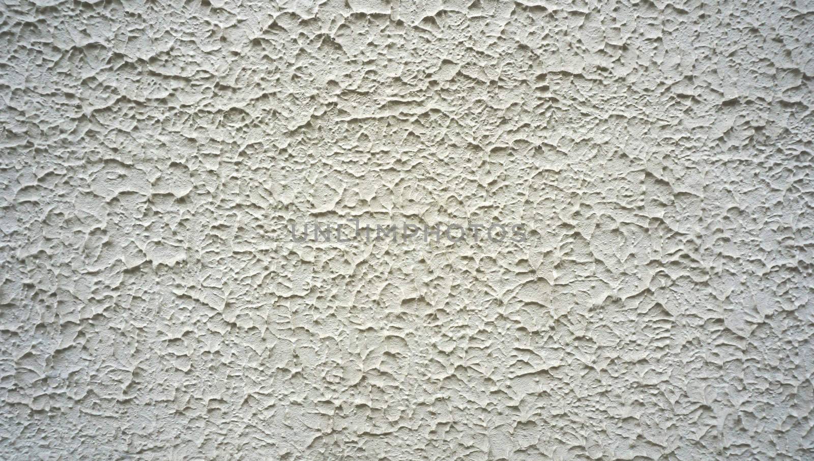 texture on white cement wall finishing horizontal by polarbearstudio