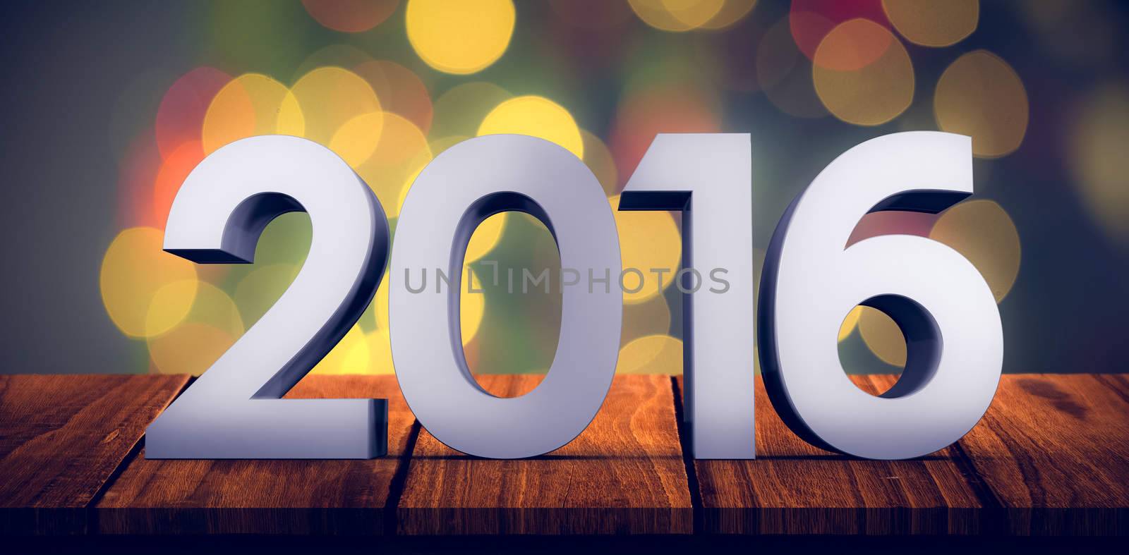 Composite image of 2016 graphic by Wavebreakmedia