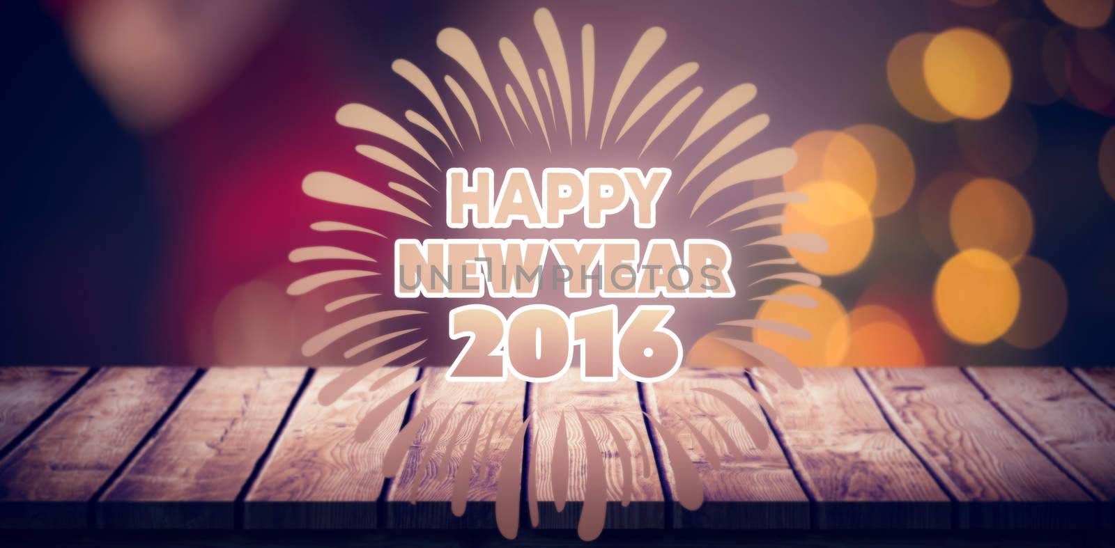 Composite image of new year graphic by Wavebreakmedia