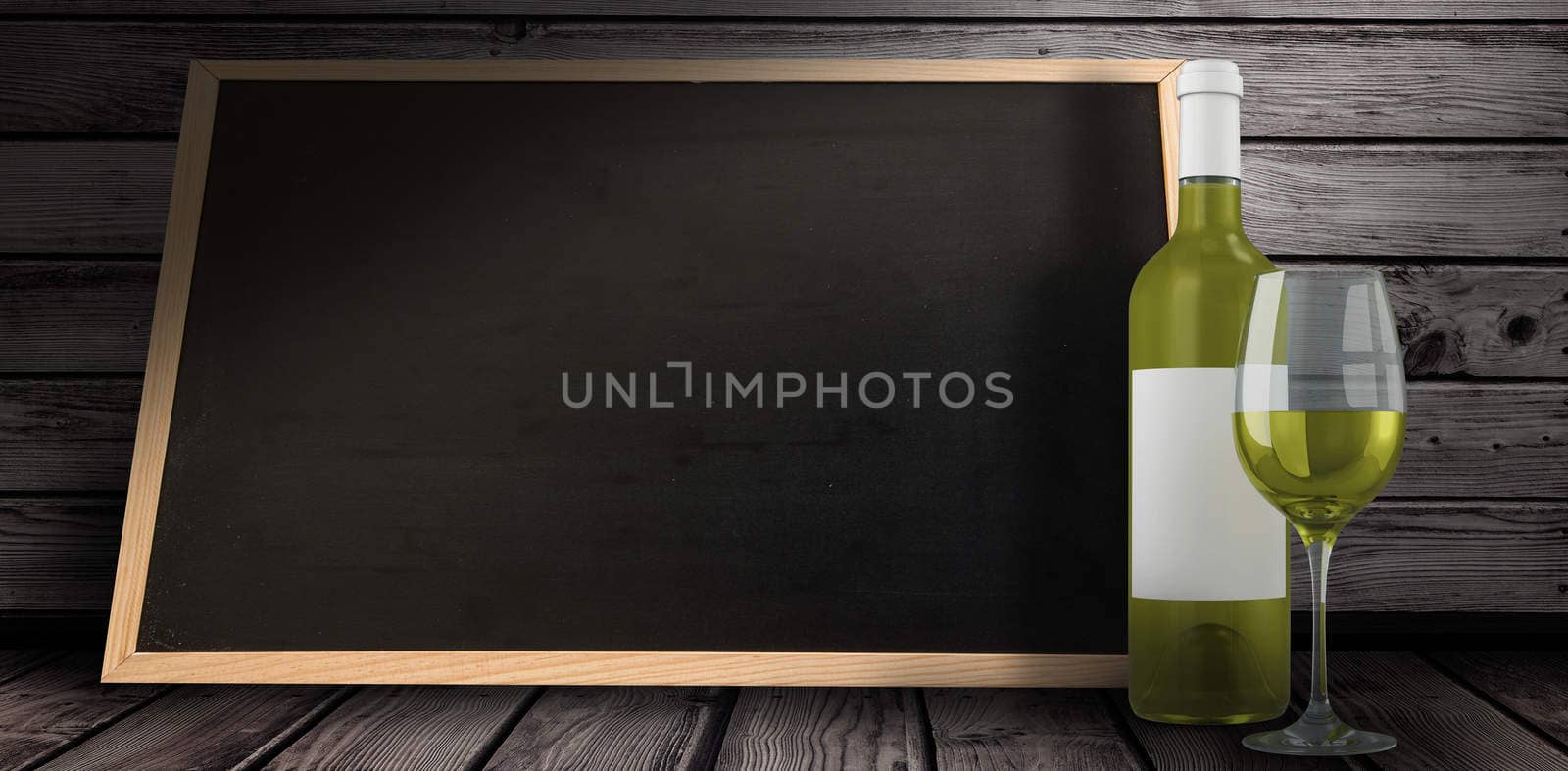 Composite image of white wine by Wavebreakmedia