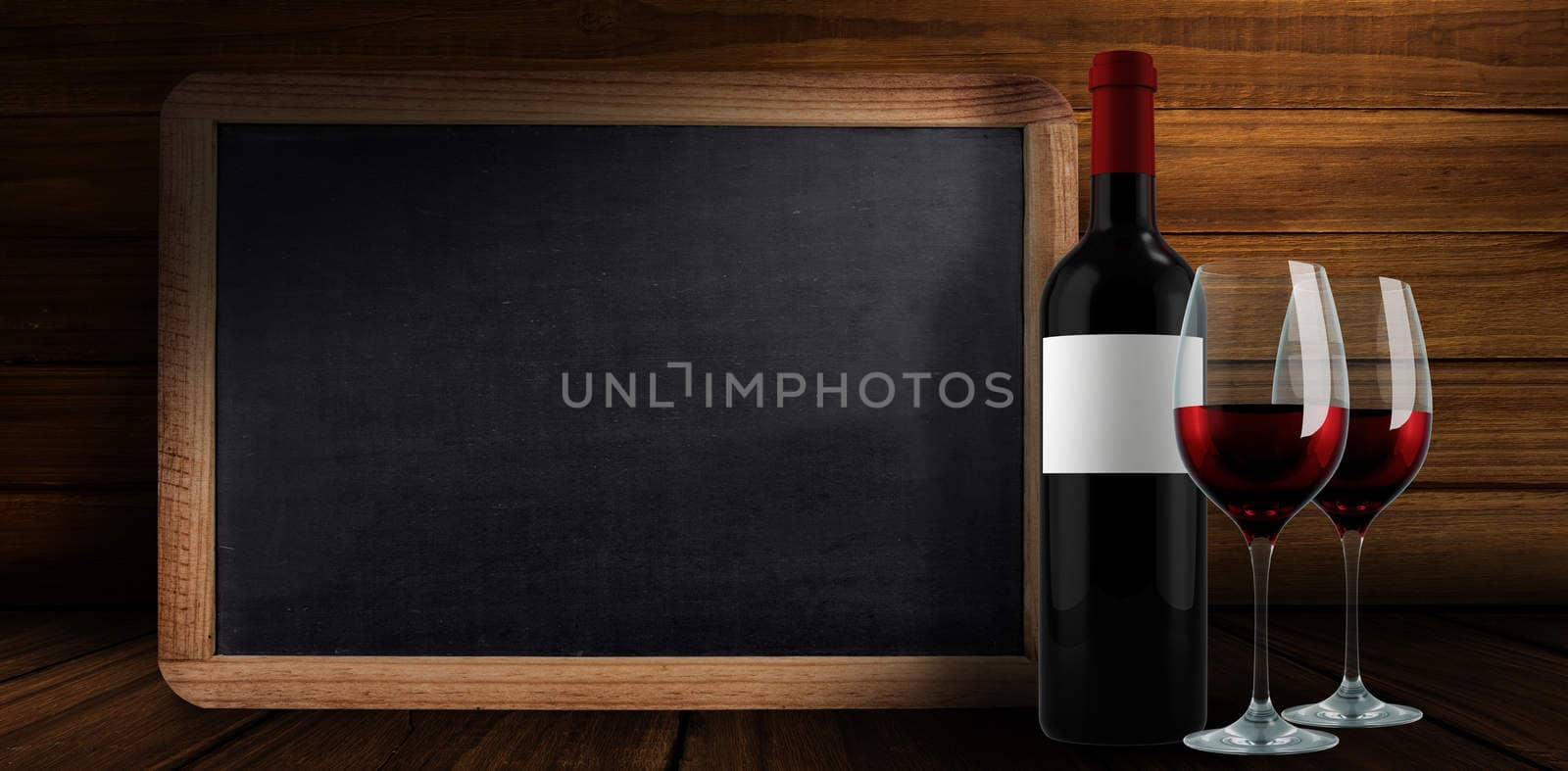 Composite image of red wine by Wavebreakmedia
