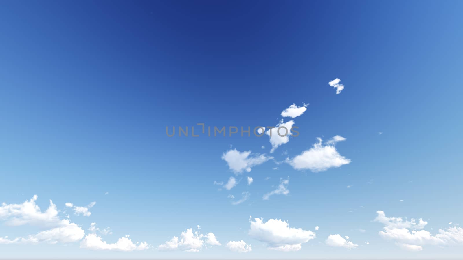 Cloudy blue sky abstract background, 3d illustration, not a phot by teerawit