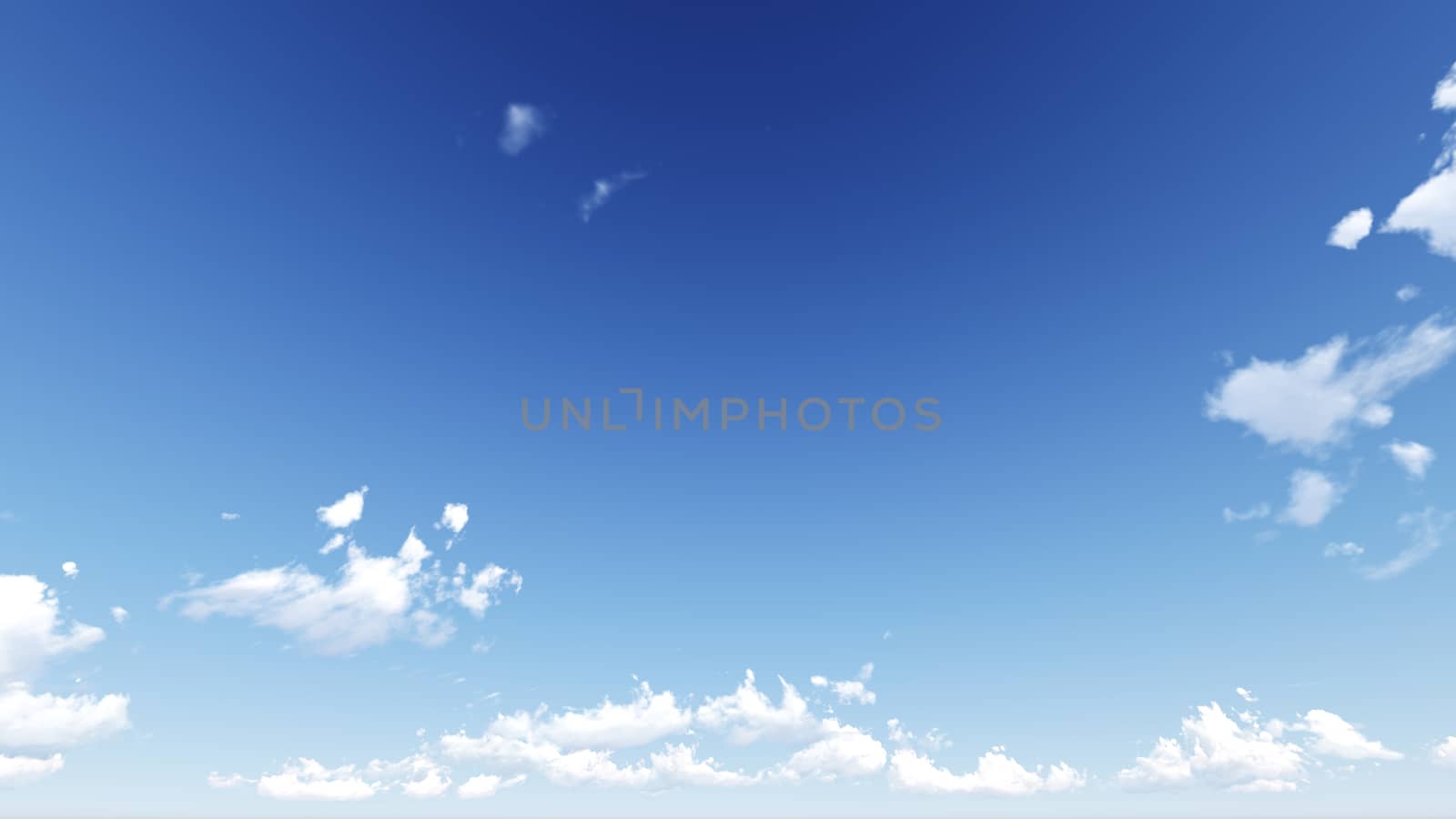 Cloudy blue sky abstract background, 3d illustration, not a phot by teerawit