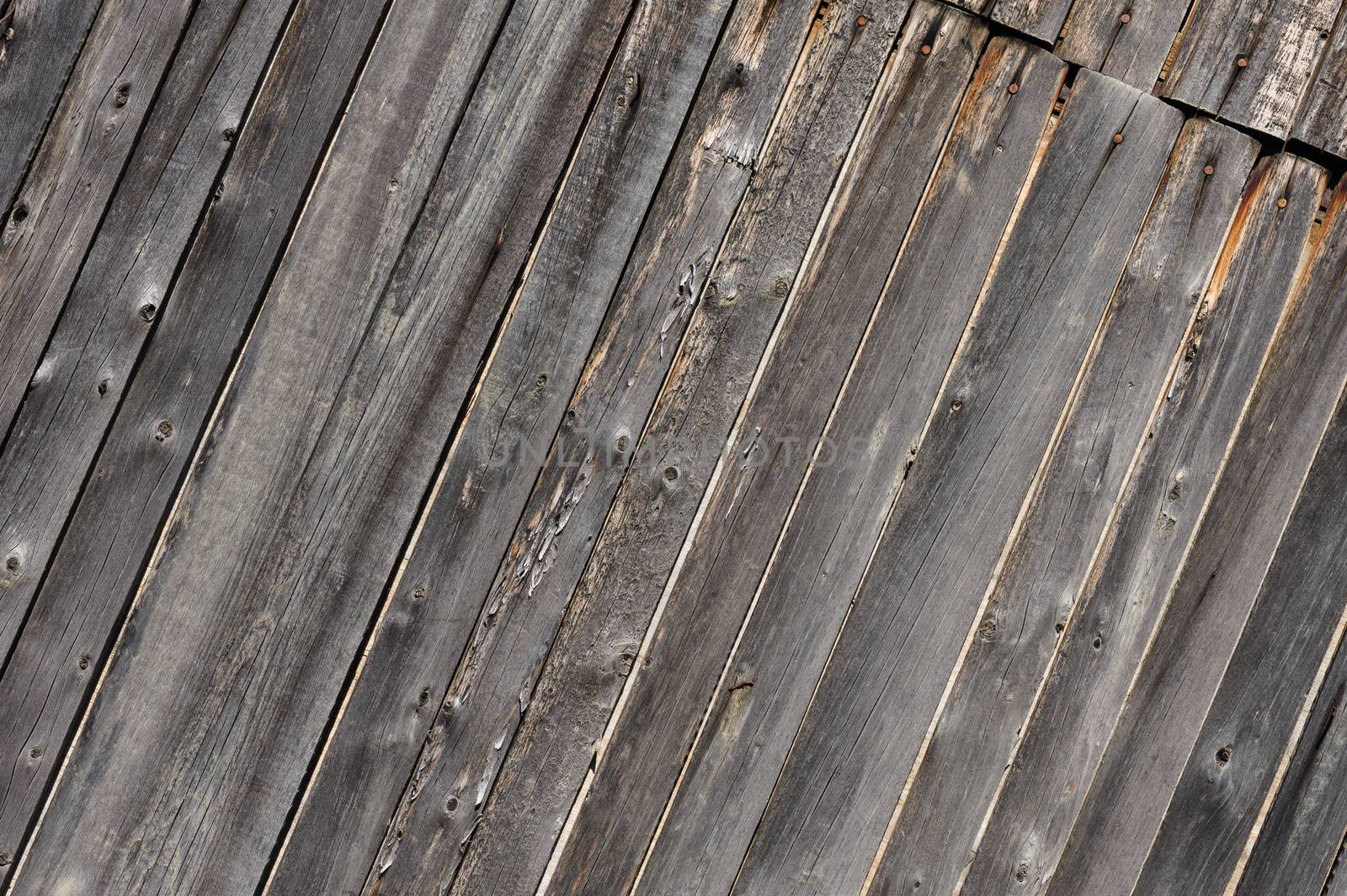 vertical grey aged wooden boards plank background