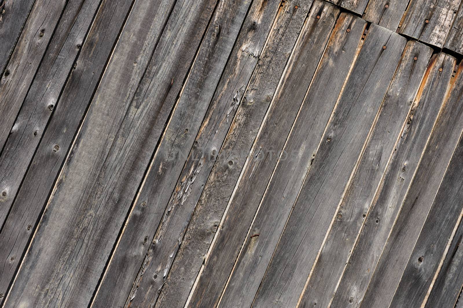 vertical grey aged wooden boards plank background