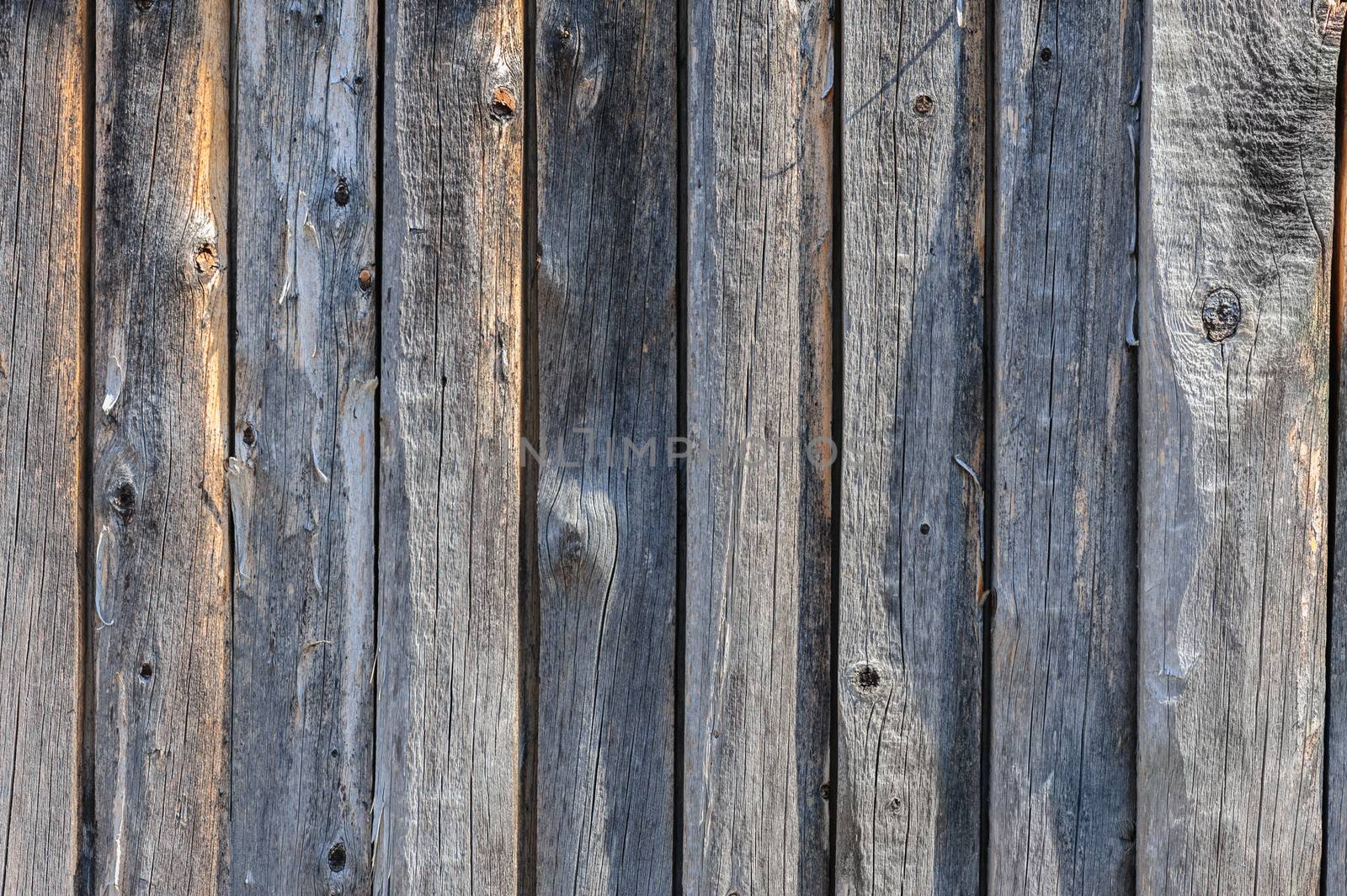 vertical grey aged wooden boards plank background