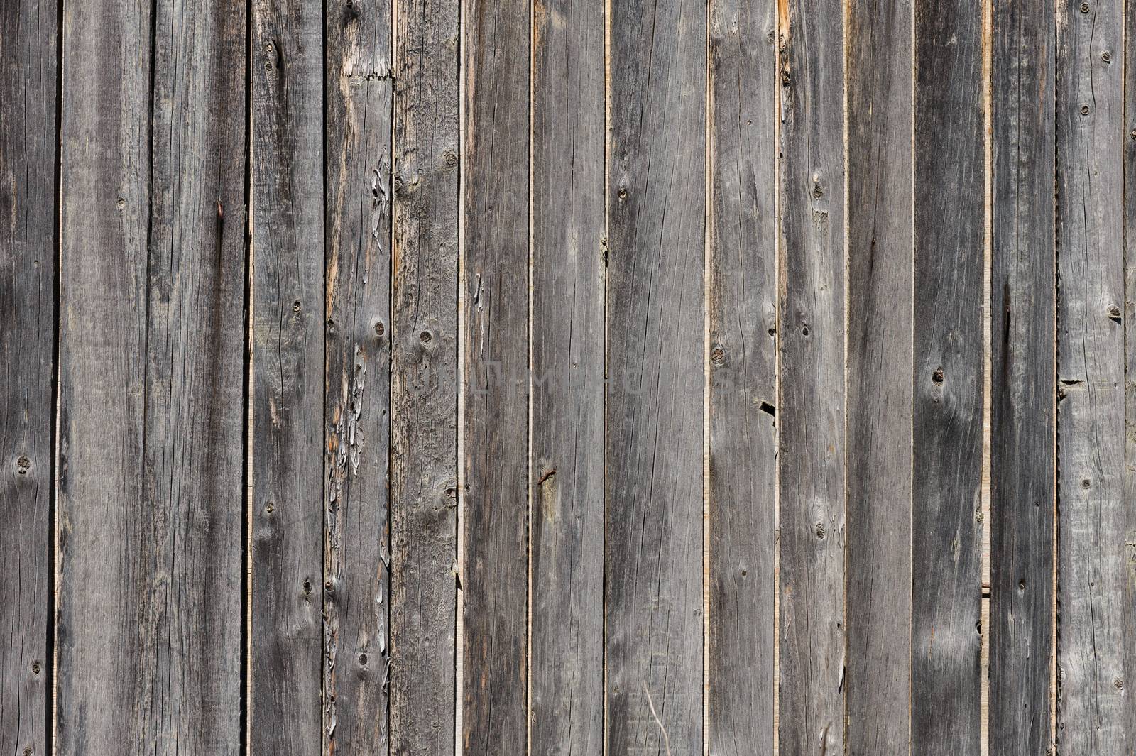 vertical grey aged wooden boards plank background