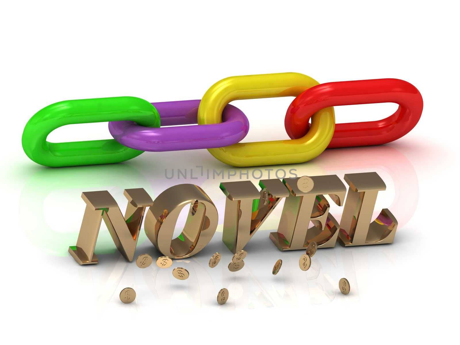 NOVEL- inscription of bright letters and color chain by GreenMost