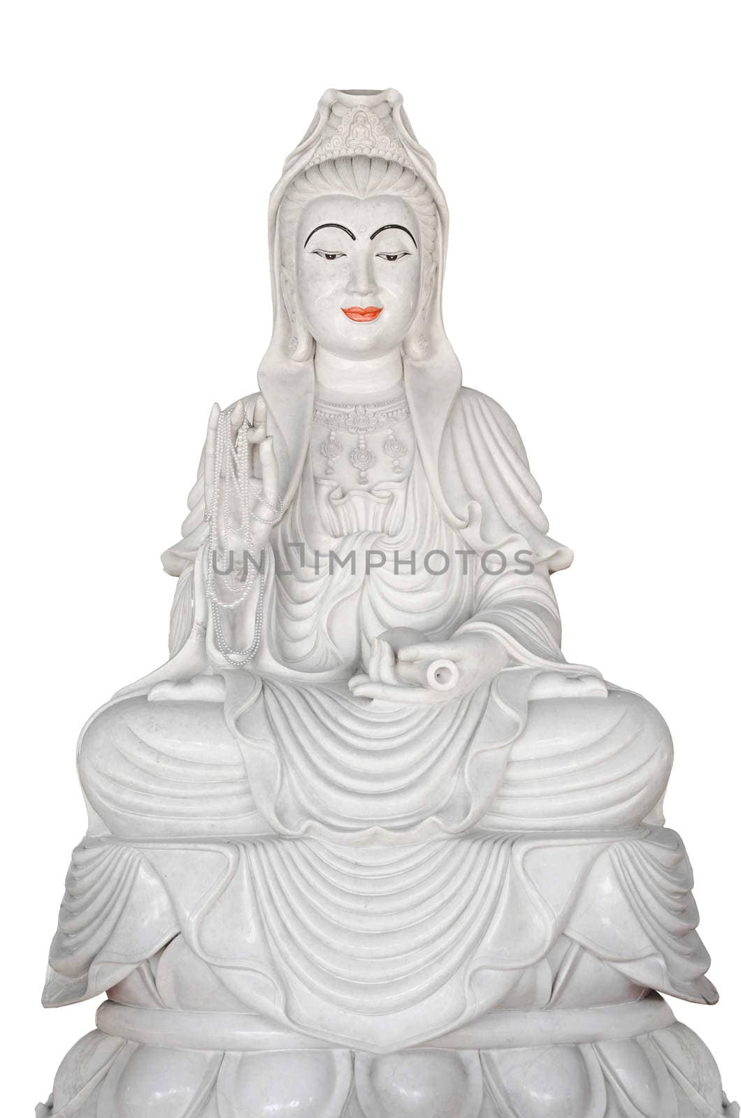 Buddhist figure sculpture, Guanyin Bodhisattva by Gamjai