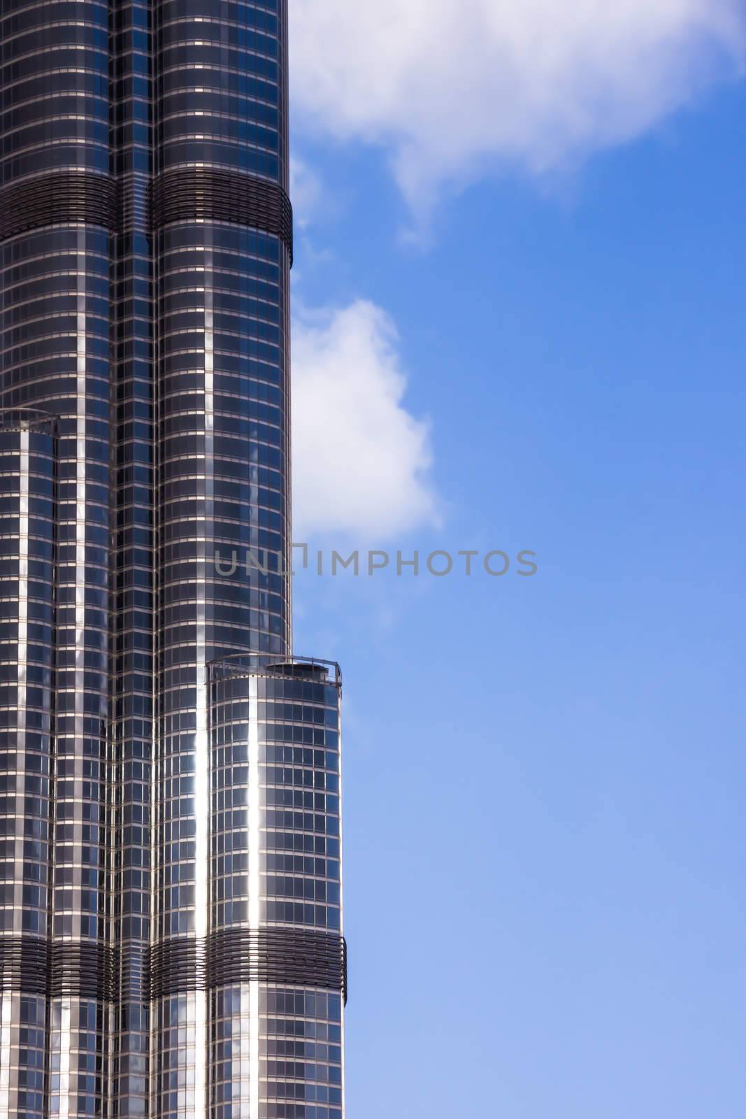 Closeup of Burj Khalifa, by pawel_szczepanski