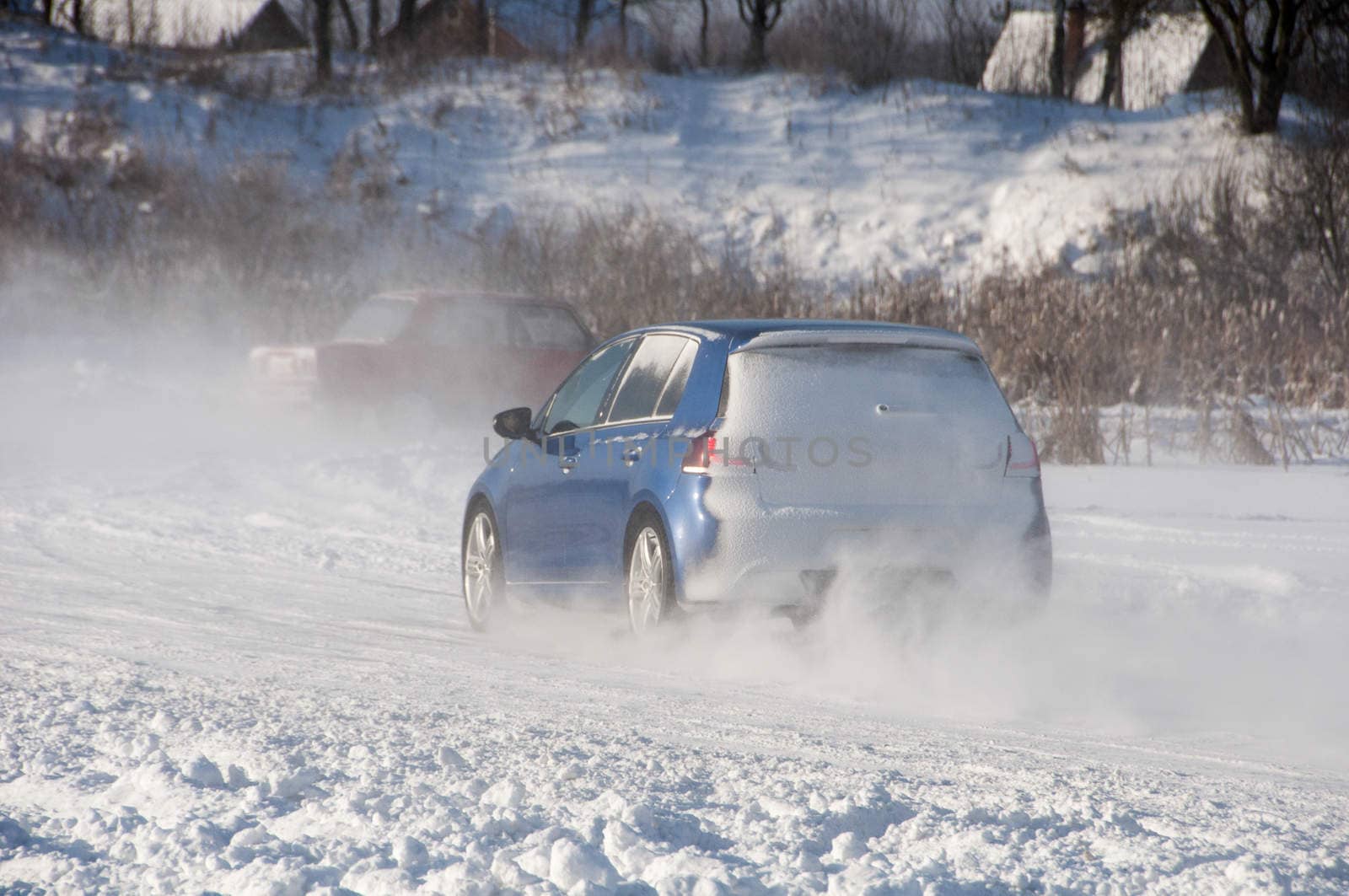 Car drift spray snow by vlaru
