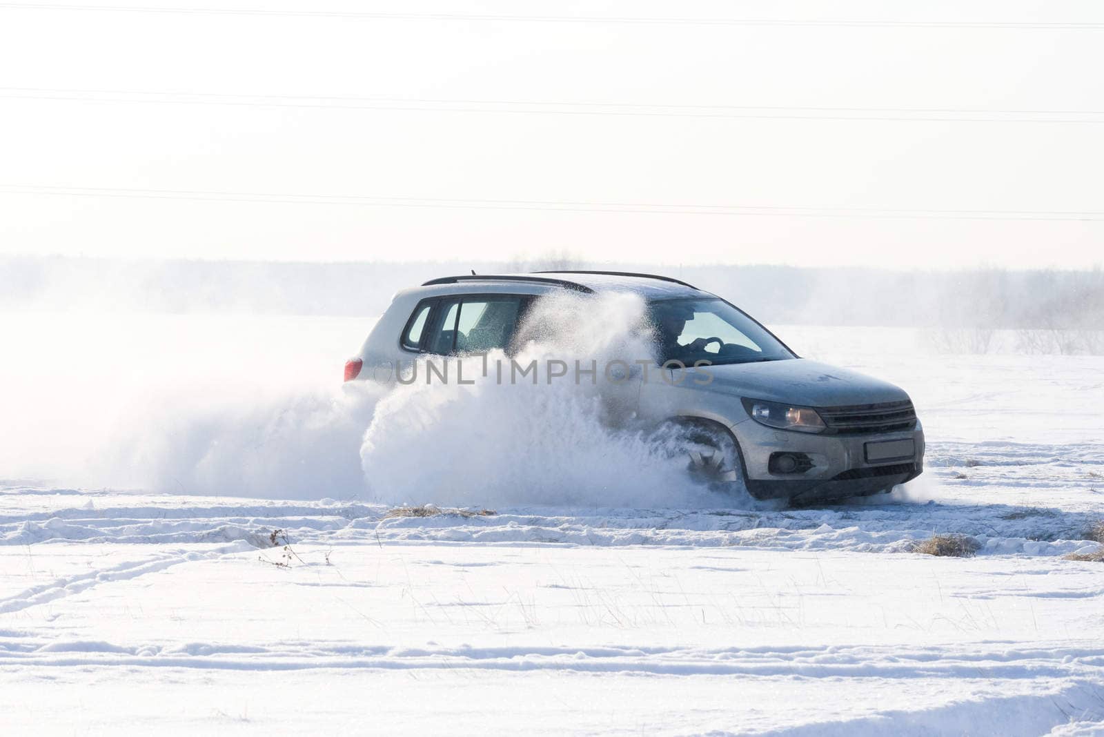 Car offroad spray snow by vlaru