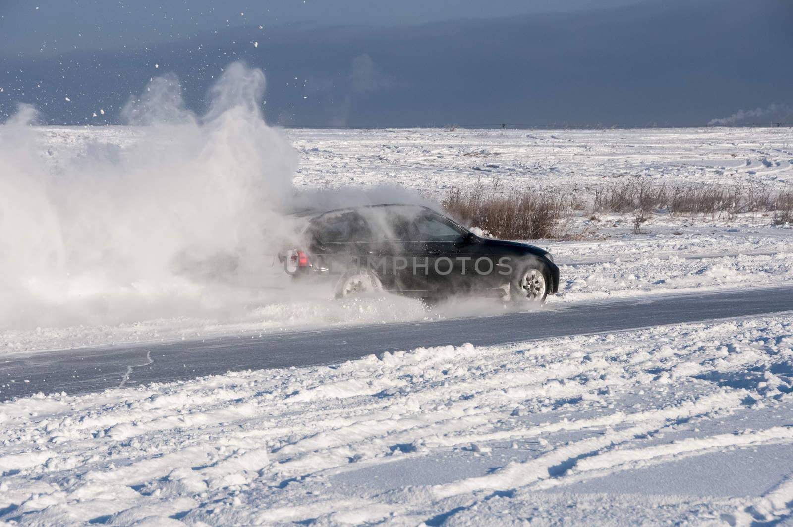 Car drift spray snow by vlaru
